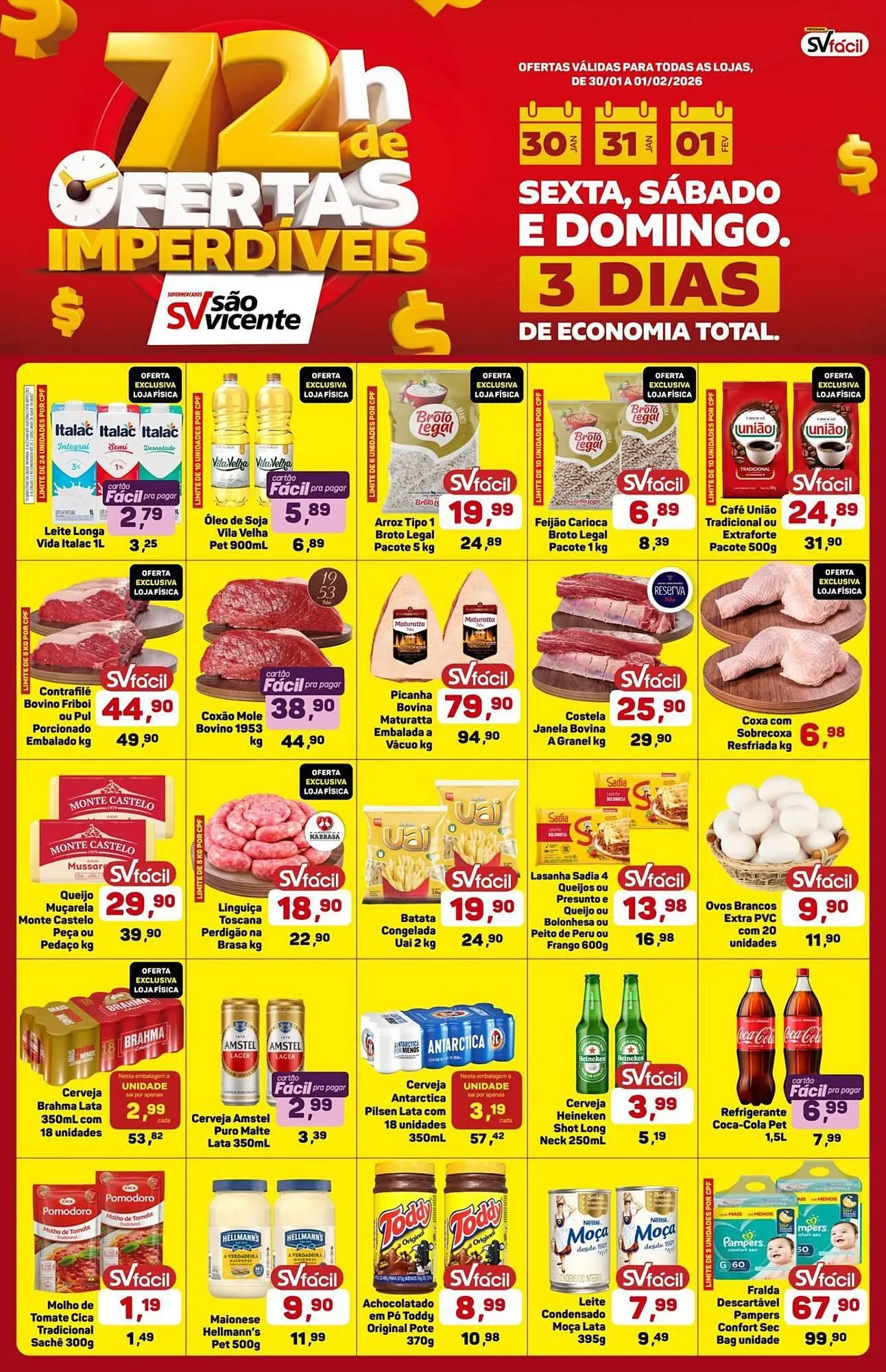 Catálogo Supermercados São Vicente - 1