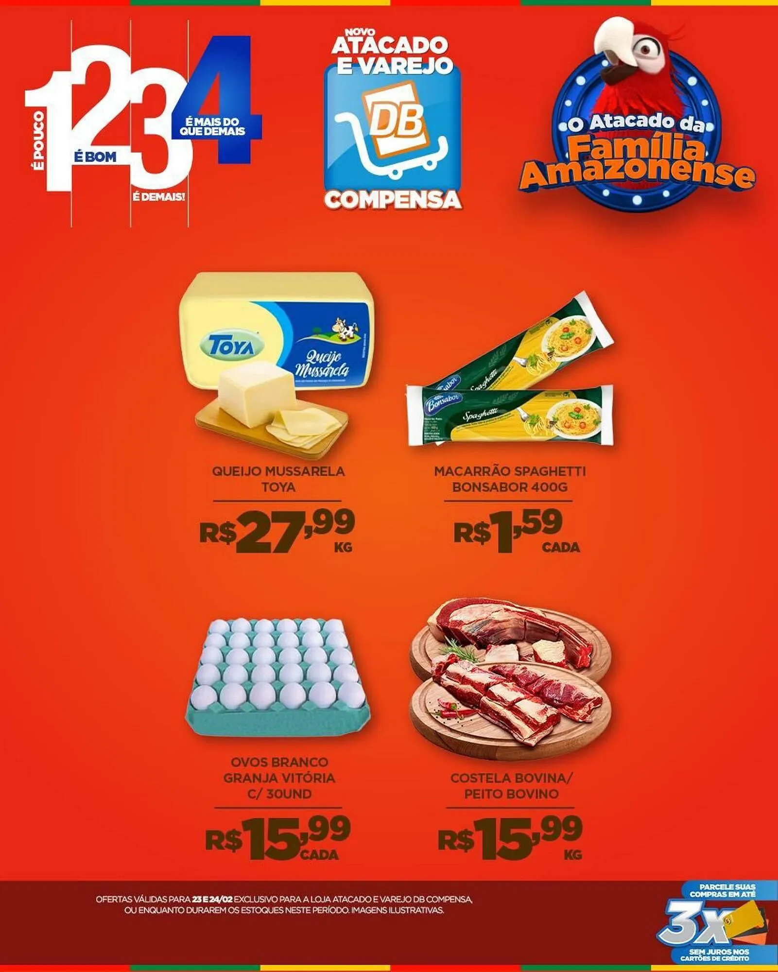 Encarte de Catálogo DB Supermercados 23 de fevereiro até 24 de fevereiro 2026 - Pagina 2