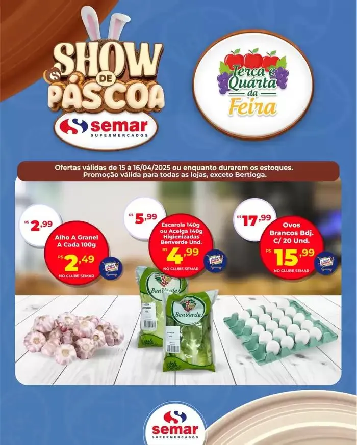 Encarte de Semar Supermercados 15 de abril até 16 de abril 2025 - Pagina 2