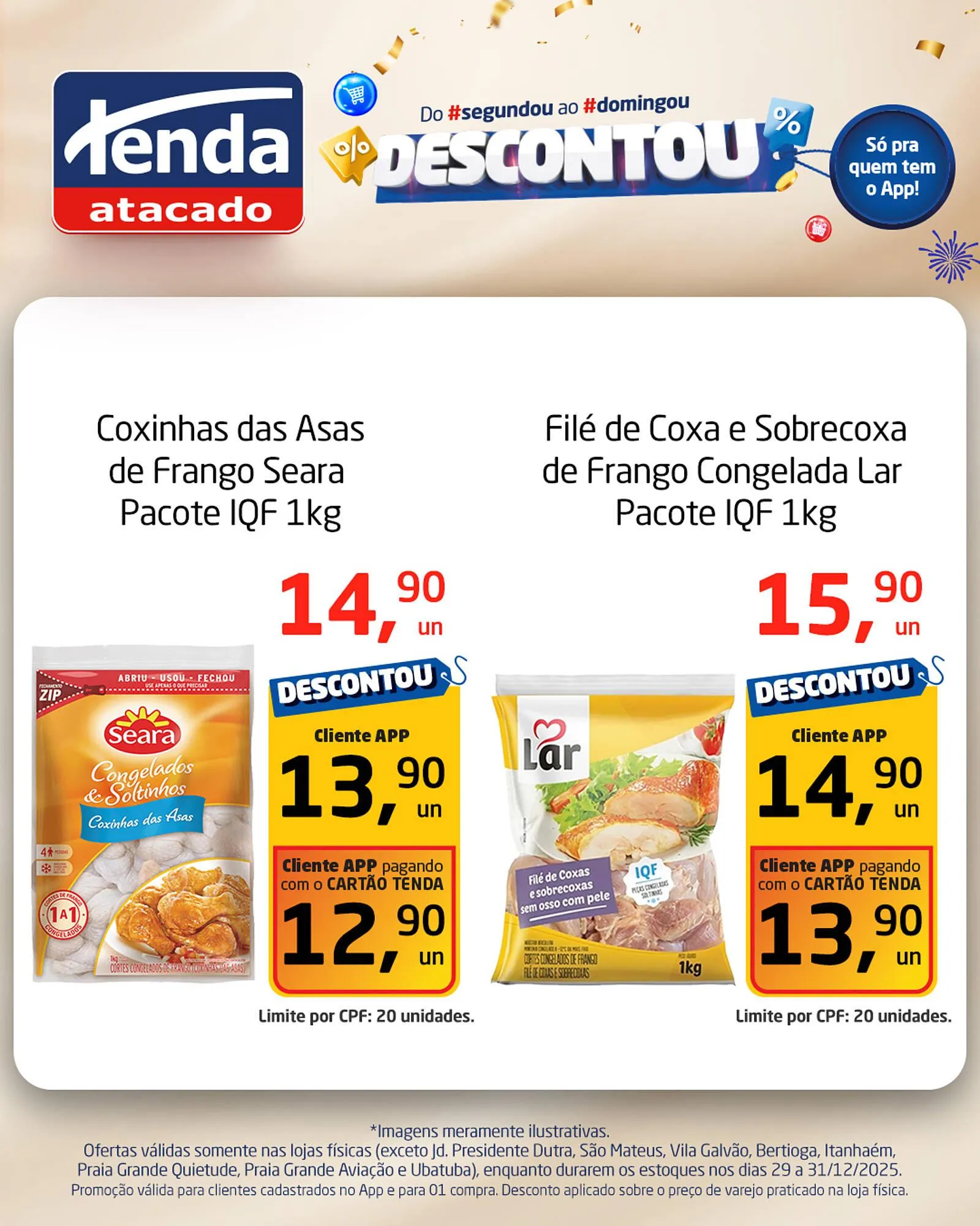 Encarte de Folheto Tenda Atacado 29 de dezembro até 31 de dezembro 2025 - Pagina 3