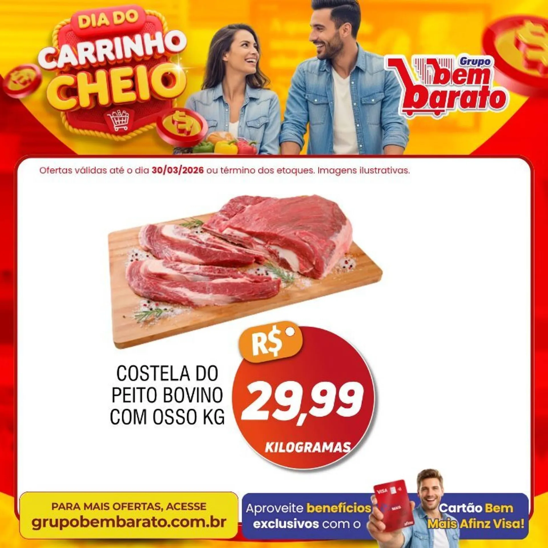 Encarte de Catálogo Supermercado Bem Barato 28 de março até 30 de março 2026 - Pagina 2