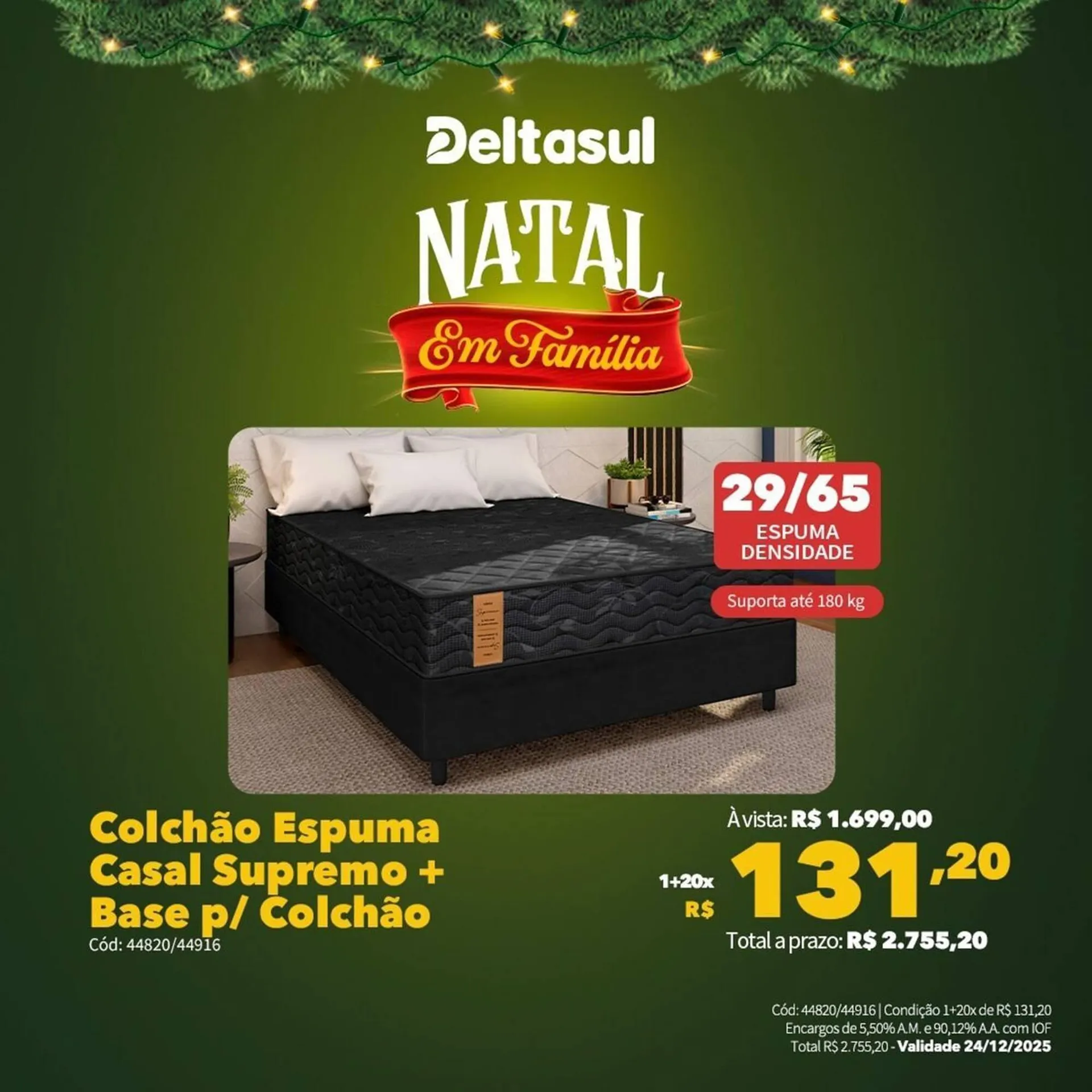 Encarte de Folheto Deltasul 5 de dezembro até 24 de dezembro 2025 - Pagina 1