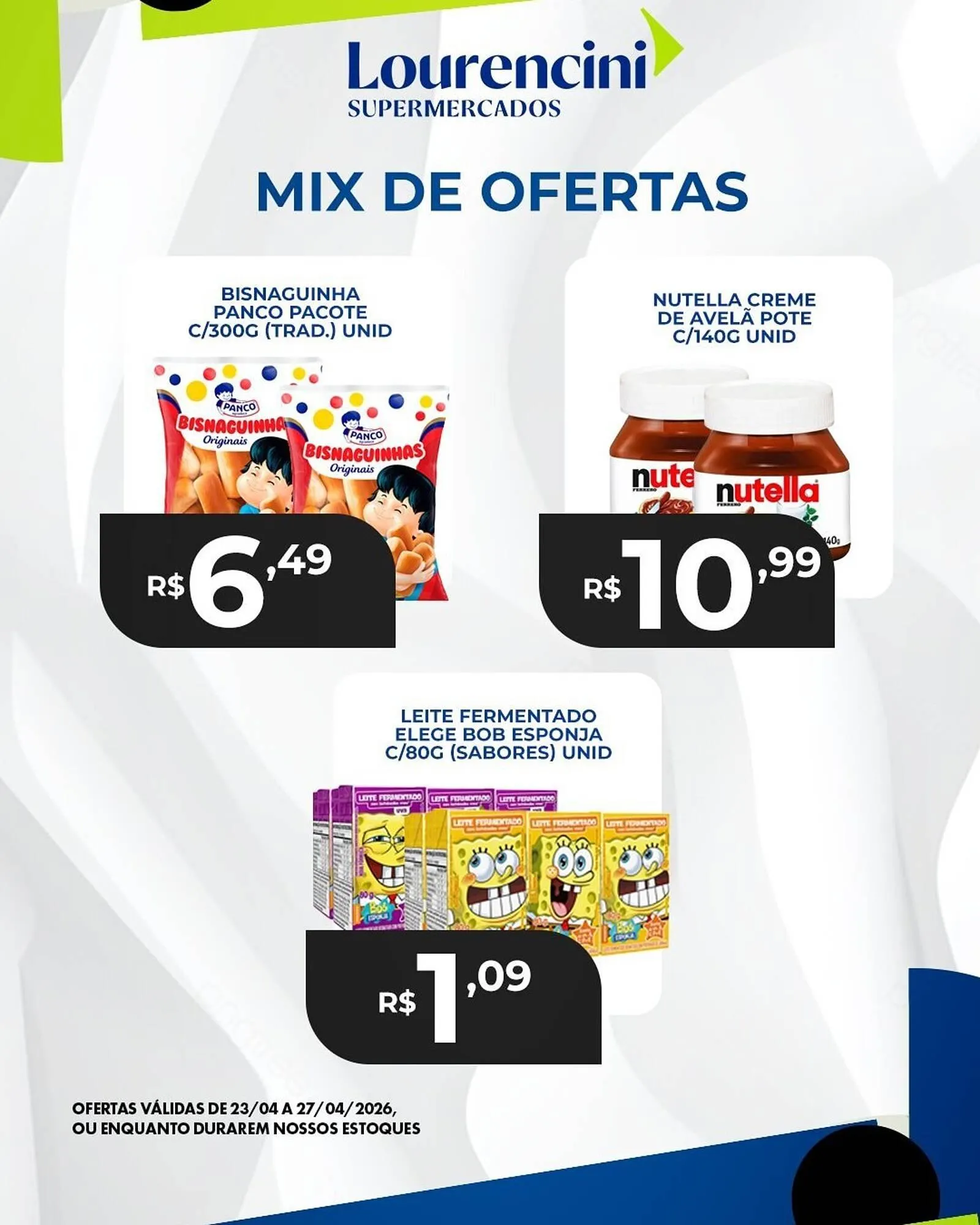 Encarte de Catálogo Lourencini Supermercados 25 de abril até 27 de abril 2026 - Pagina 5