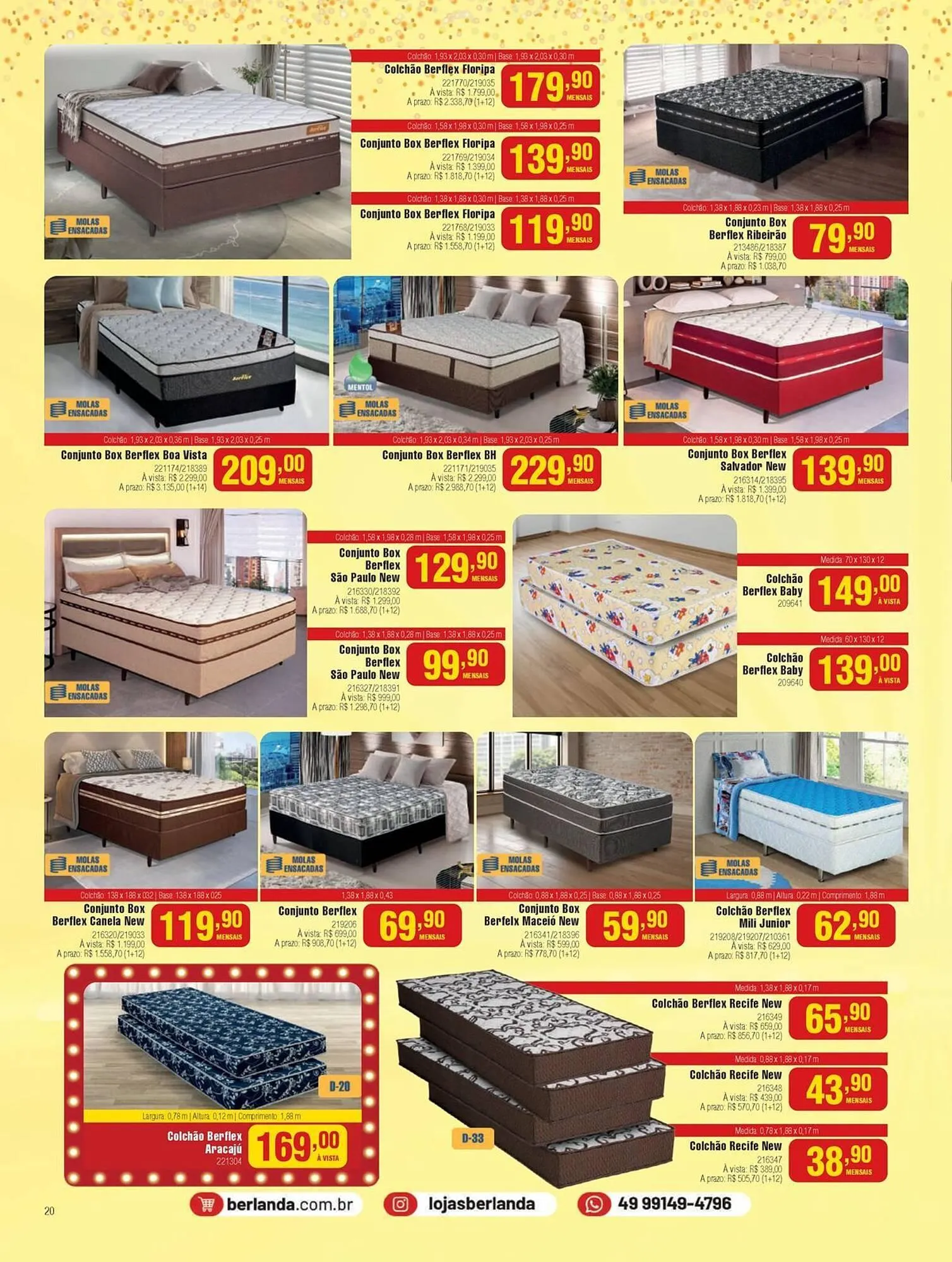 Encarte de Catálogo Berlanda 23 de junho até 4 de julho 2025 - Pagina 20