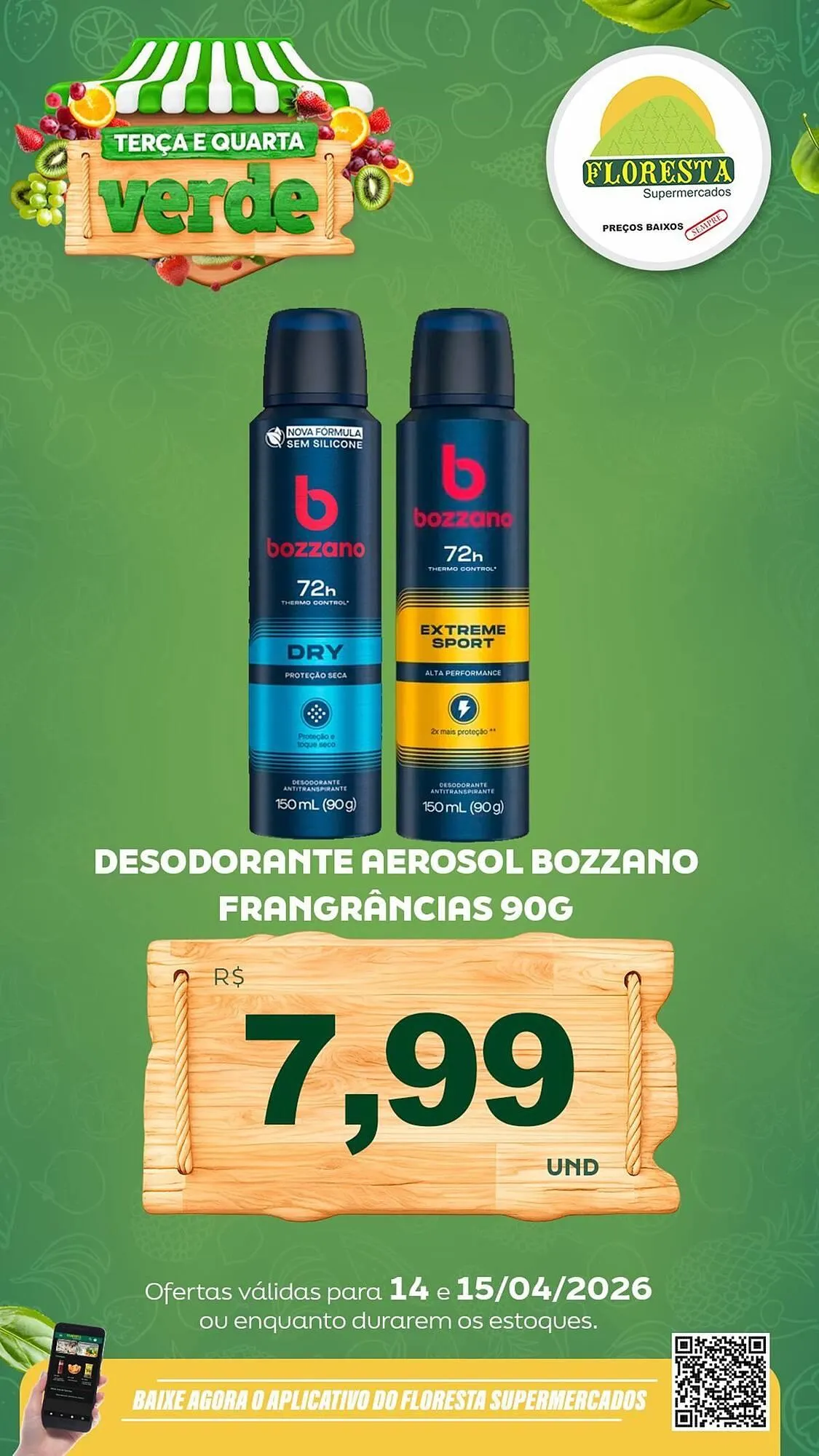 Encarte de Catálogo Floresta Supermercados 14 de abril até 15 de abril 2026 - Pagina 33