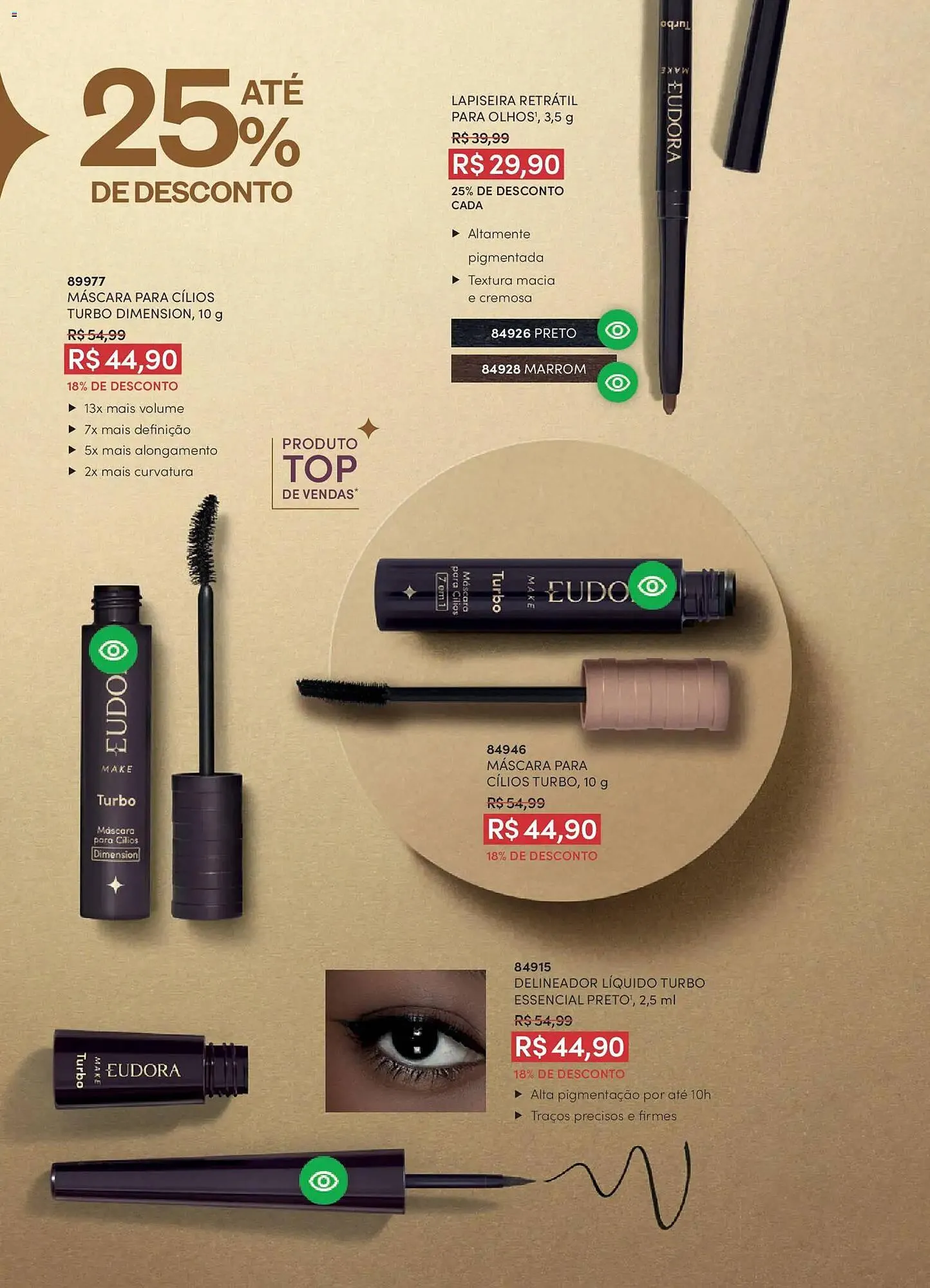 Encarte de Catálogo Eudora 23 de abril até 15 de junho 2026 - Pagina 66