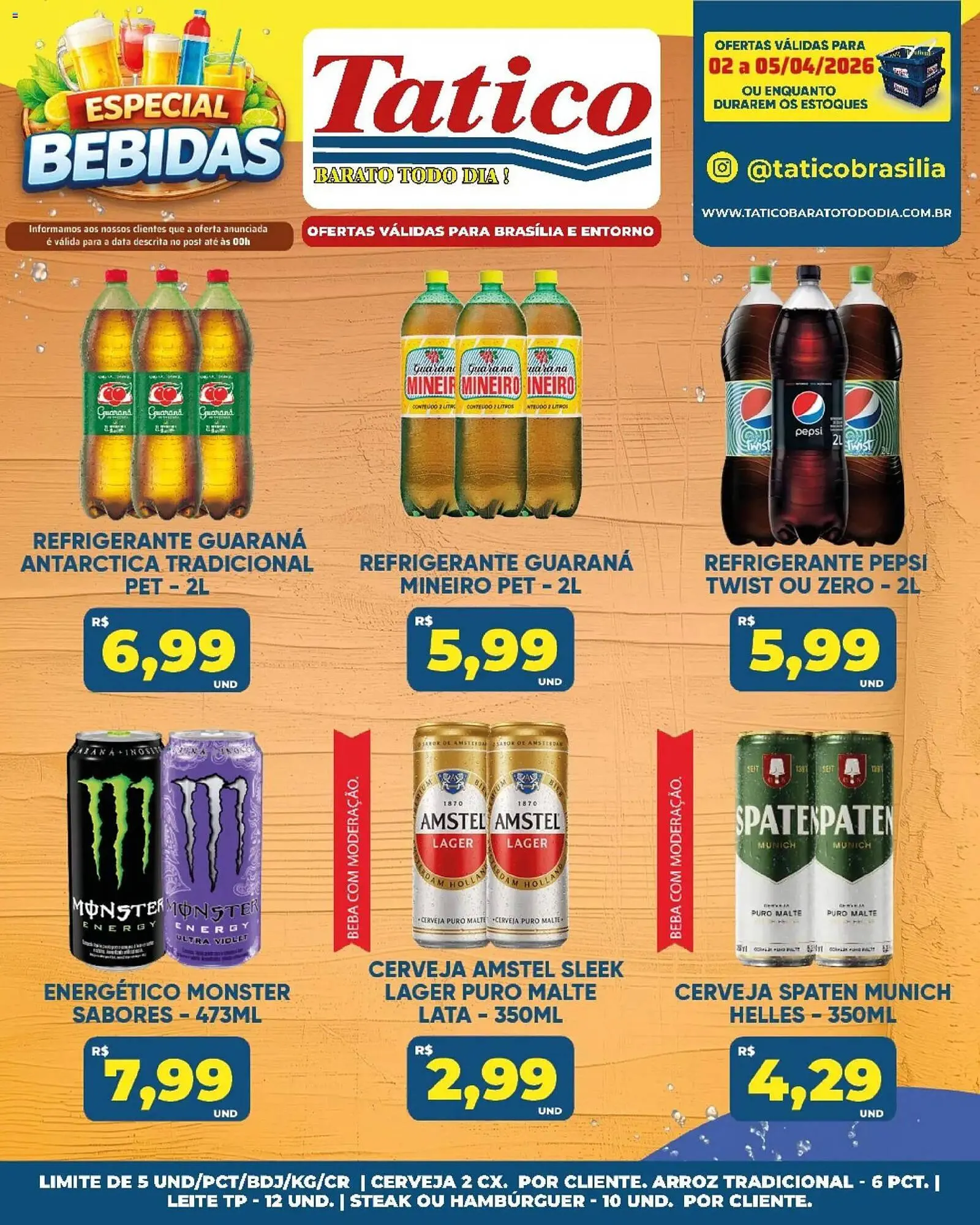 Encarte de Tabloide Tatico 2 de abril até 5 de abril 2026 - Pagina 3