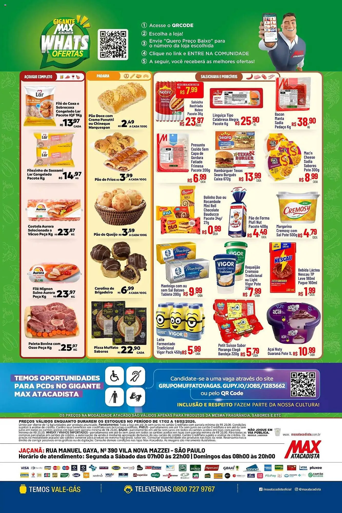Encarte de Encarte Max Atacadista 17 de fevereiro até 19 de fevereiro 2026 - Pagina 2