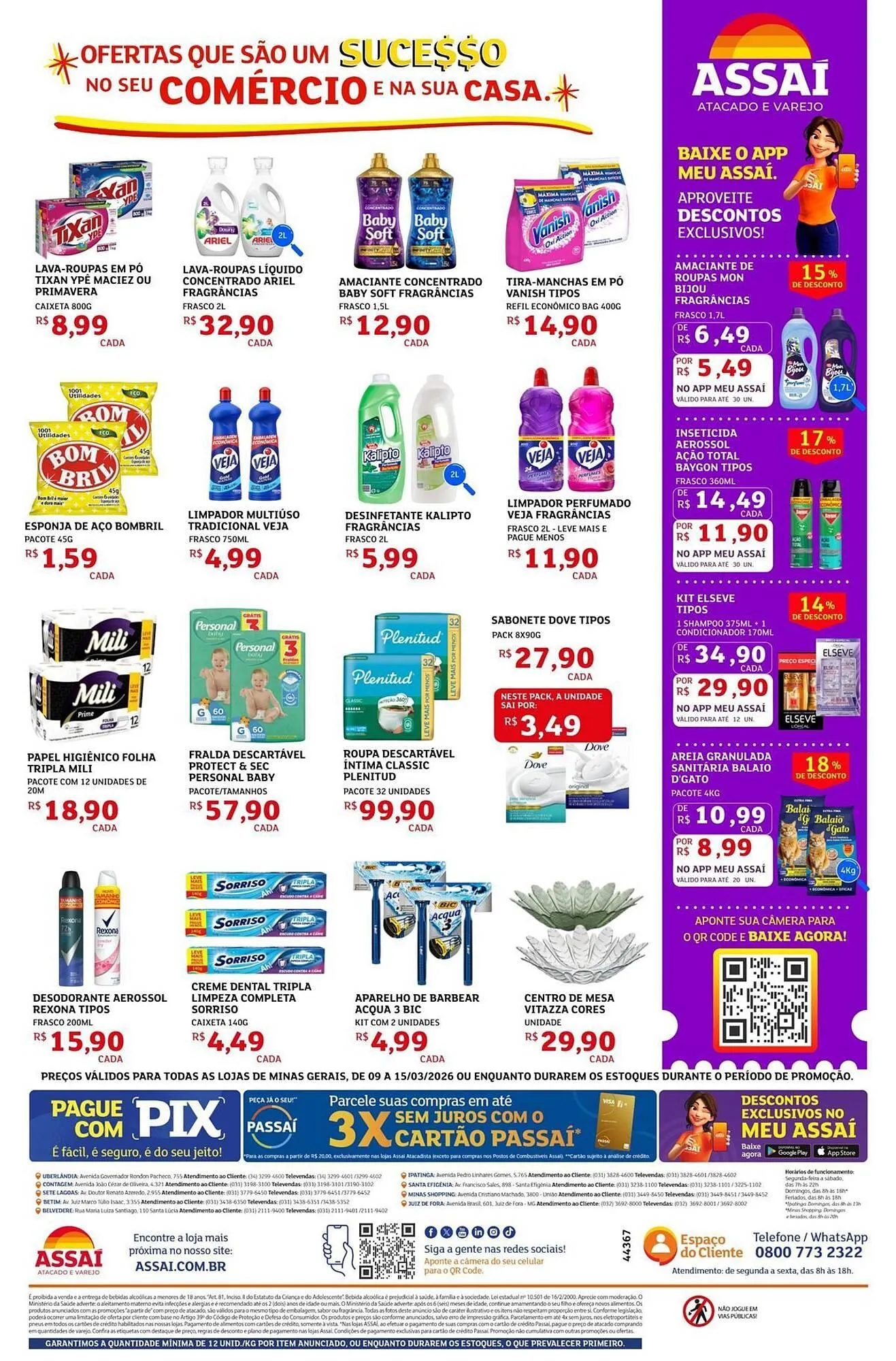 Encarte de Encarte Assaí Atacadista 10 de março até 15 de março 2026 - Pagina 4