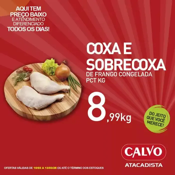 Encarte de Encarte Calvo Atacadista 10 de março até 13 de março 2025 - Pagina 2