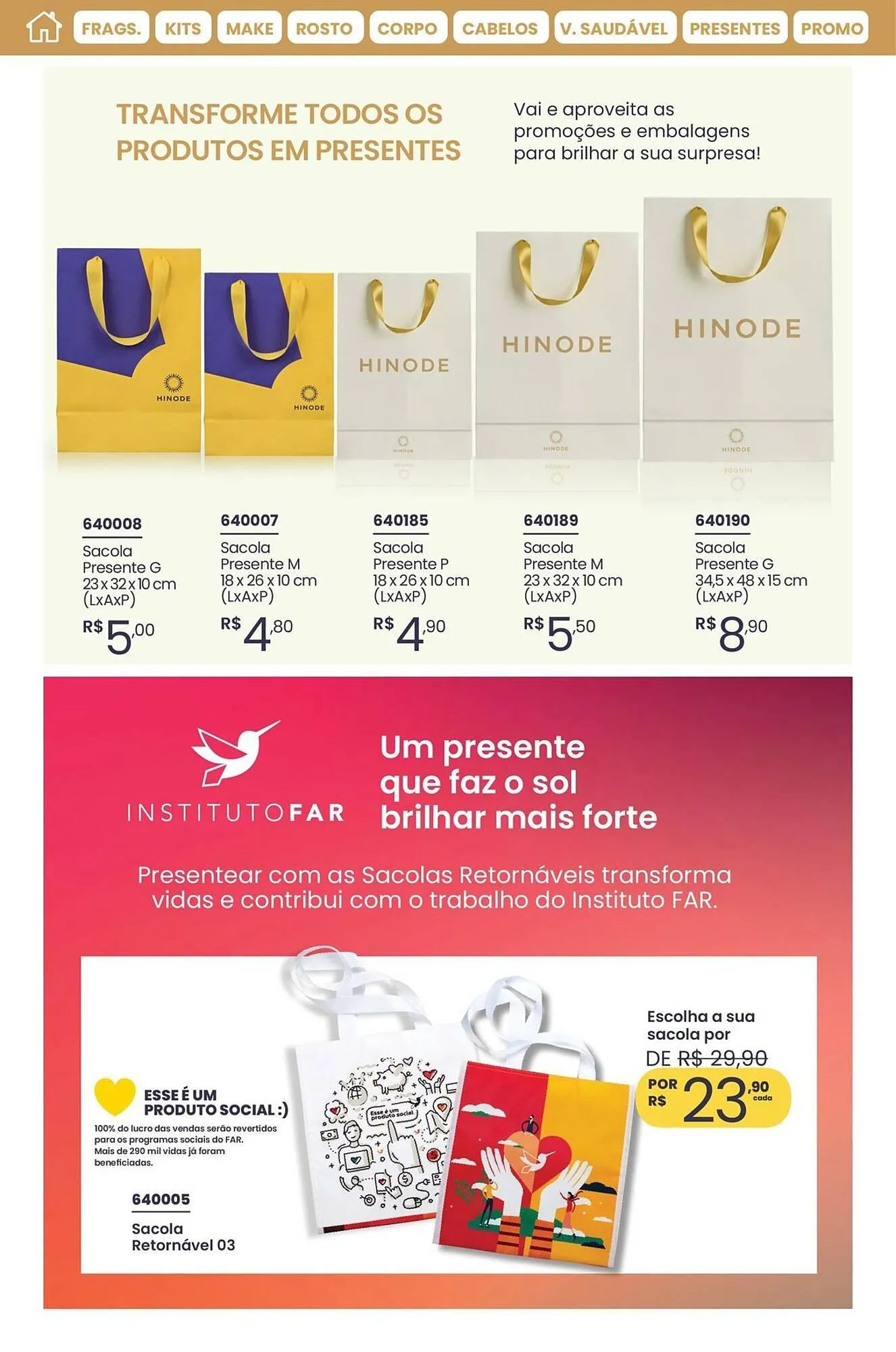 Encarte de Catálogo Hinode 1 de dezembro até 31 de dezembro 2025 - Pagina 15