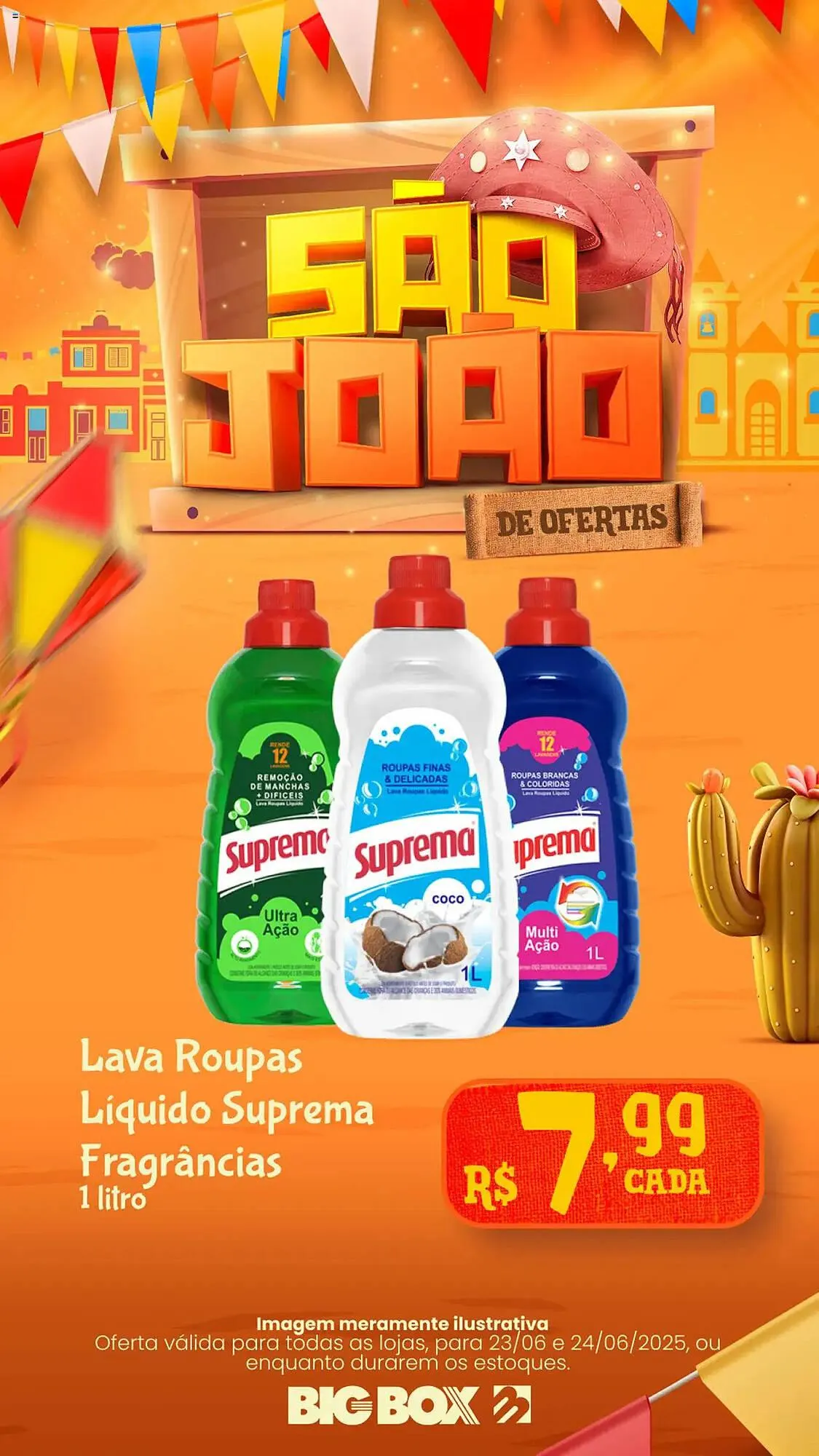 Encarte de Catálogo Big Box 23 de junho até 24 de junho 2025 - Pagina 7