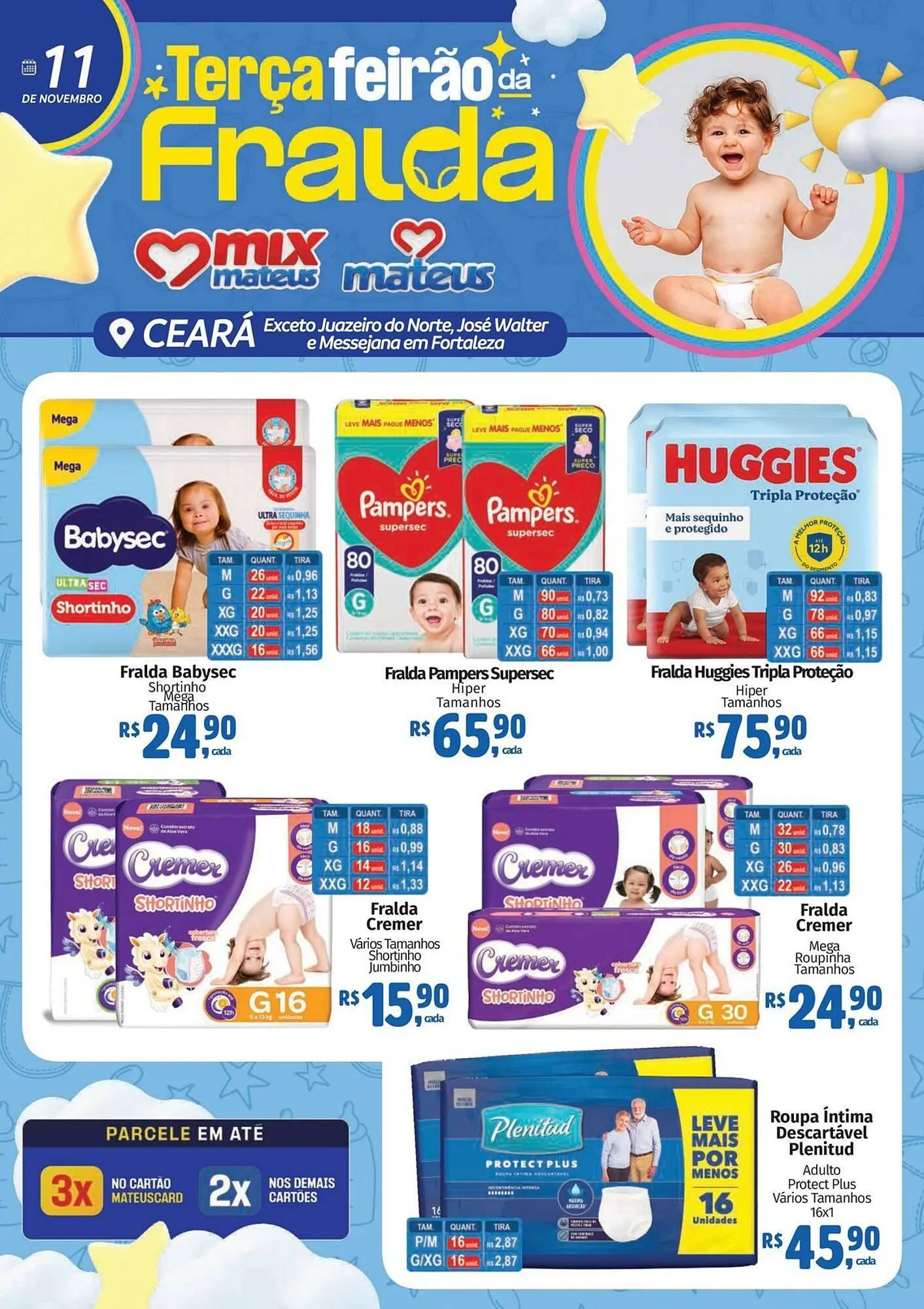 Encarte de Catálogo Supermercados Mateus 11 de novembro até 11 de novembro 2025 - Pagina 1