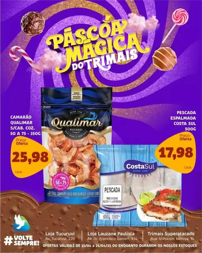 Encarte de Encarte Trimais Supermercado 15 de abril até 21 de abril 2025 - Pagina 8