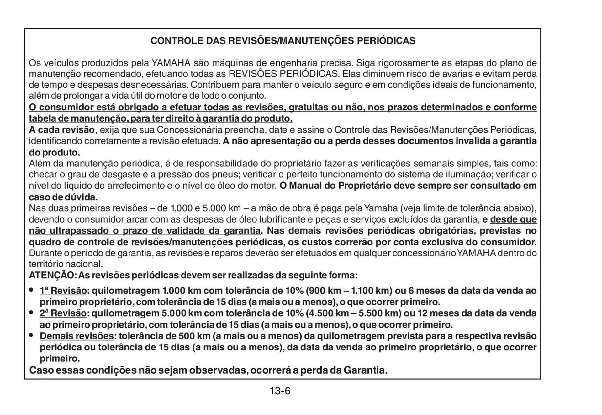 Encarte de Panfleto Yamaha 3 de fevereiro até 31 de dezembro 2026 - Pagina 110