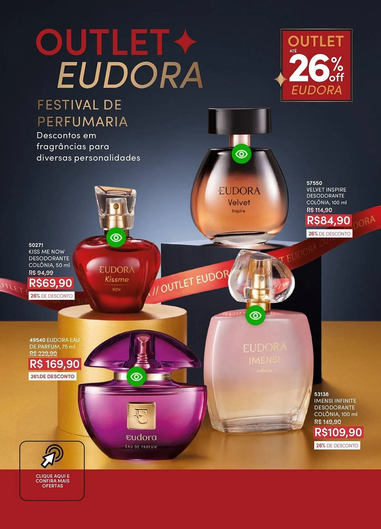 Encarte de Catálogo Eudora 4 de junho até 30 de junho 2025 - Pagina 10