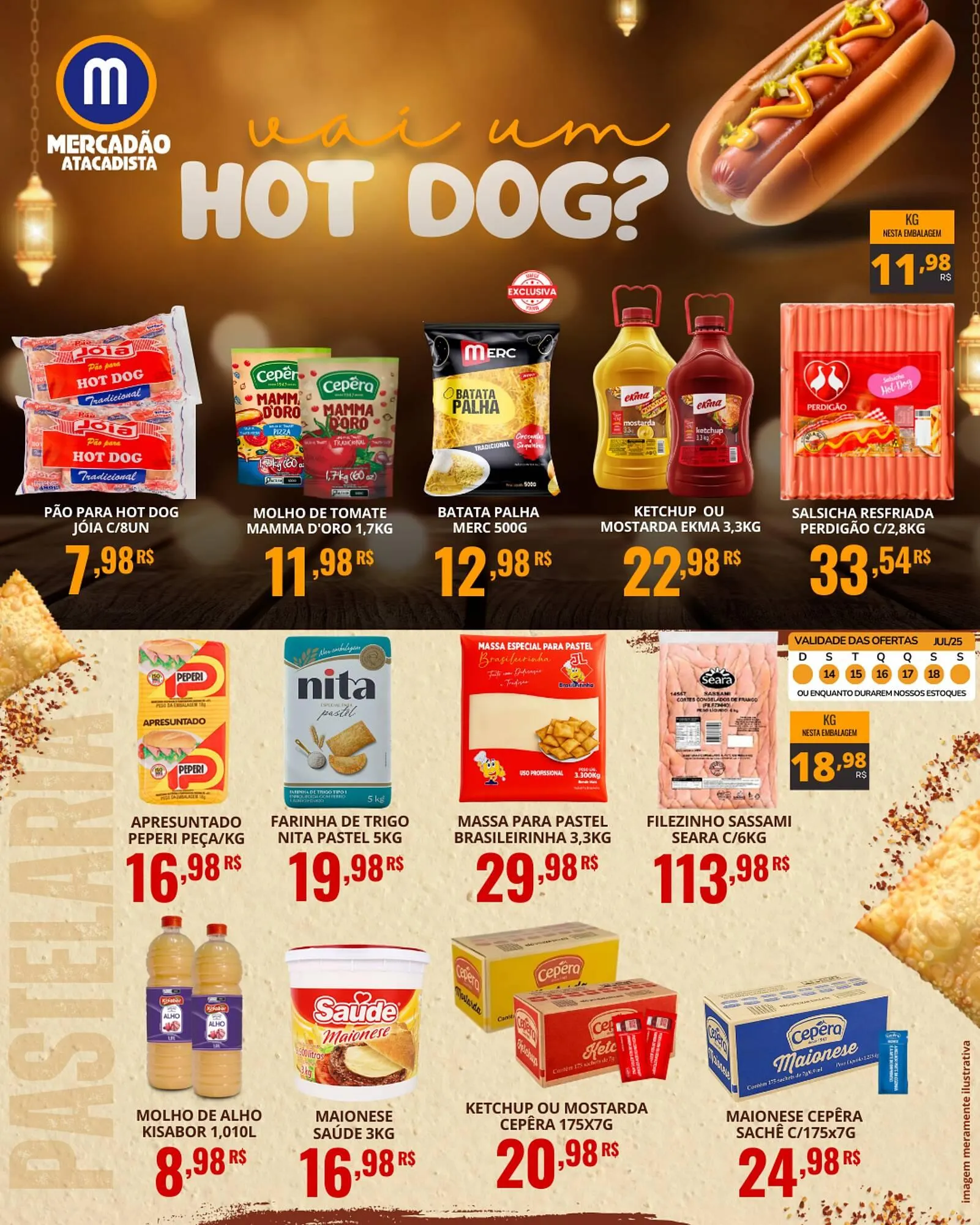 Encarte de Catálogo Mercadão Atacadista 14 de julho até 18 de julho 2025 - Pagina 4