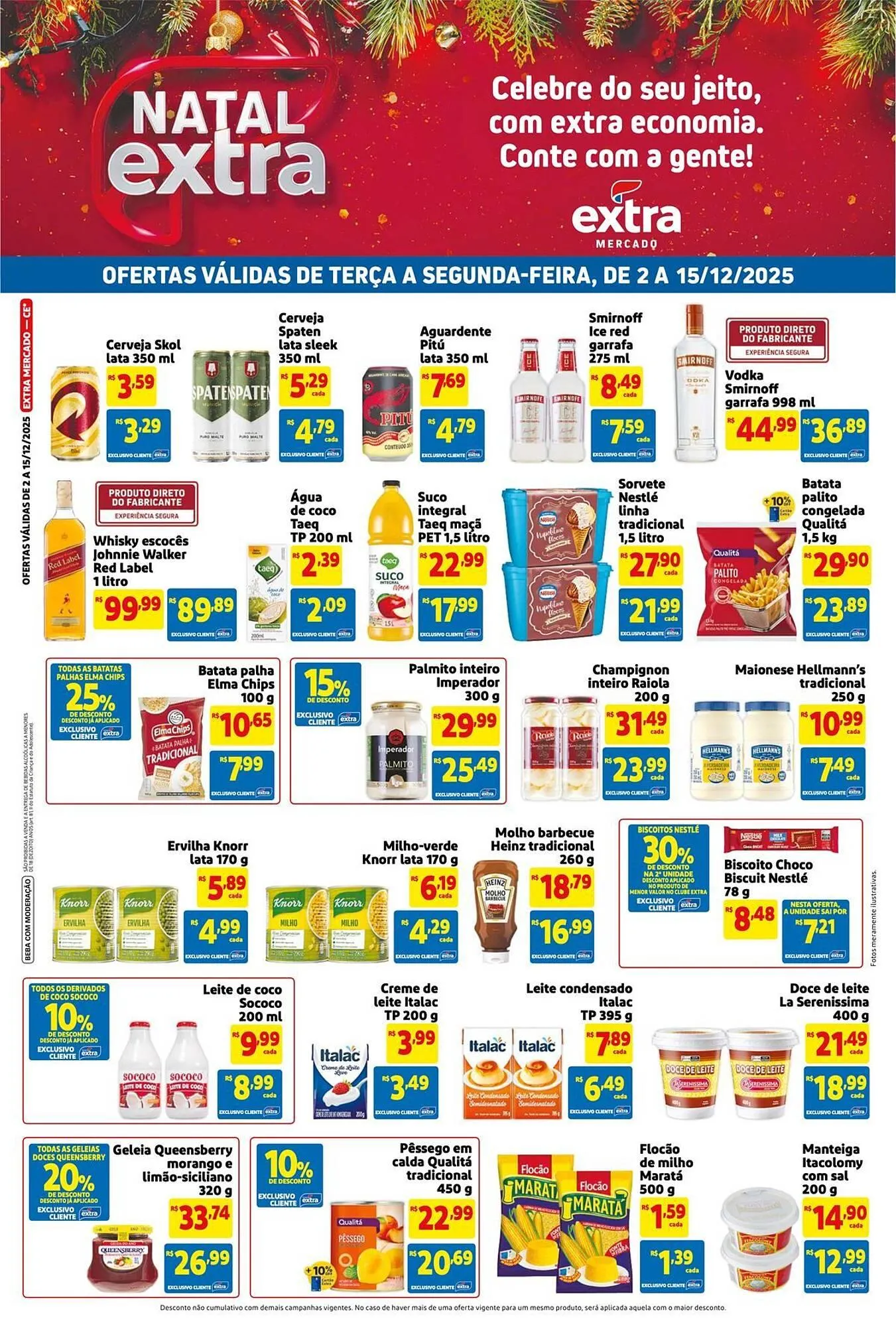 Encarte de Catálogo Extra 2 de dezembro até 15 de dezembro 2025 - Pagina 1
