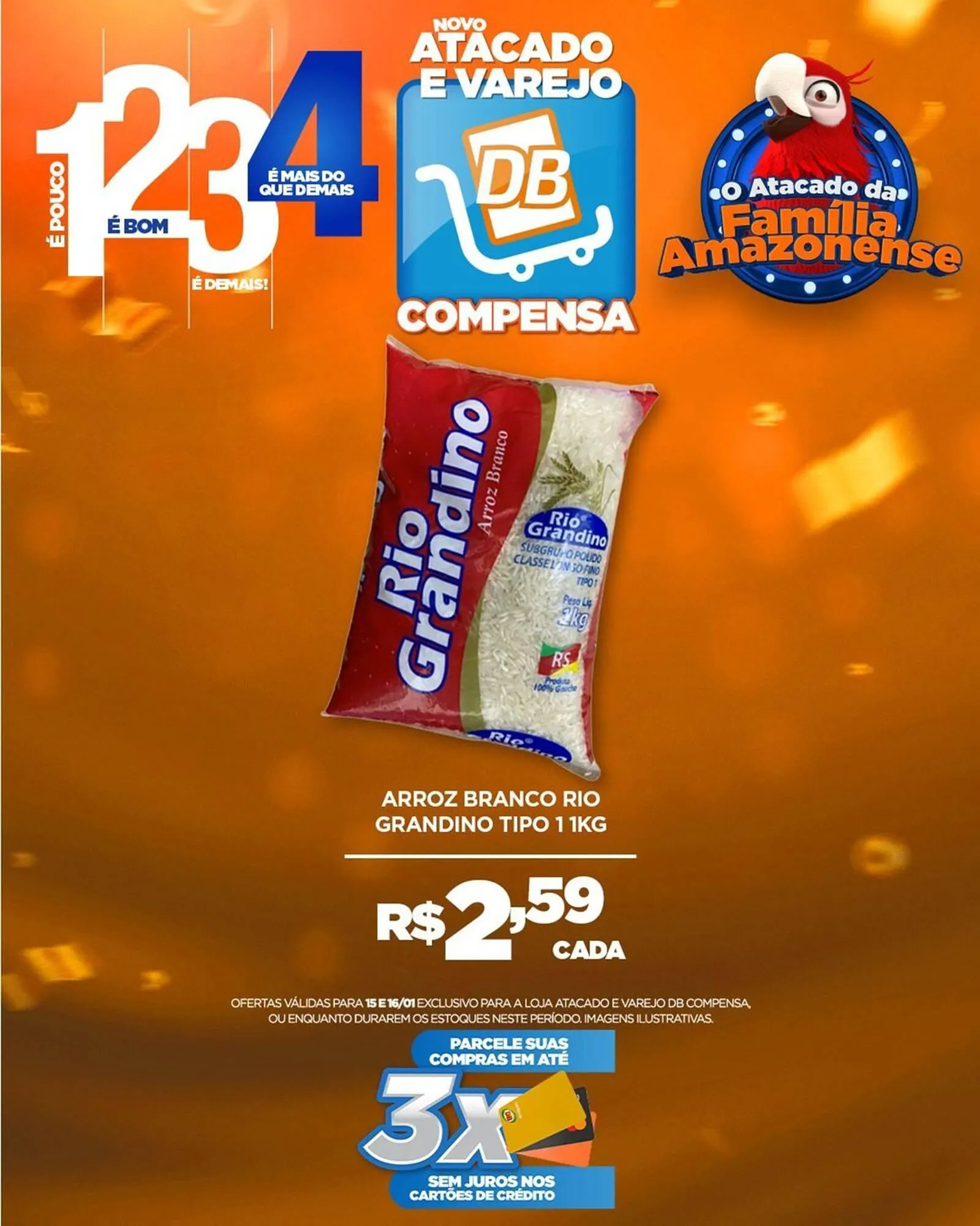 Encarte de Catálogo DB Supermercados 15 de janeiro até 16 de janeiro 2026 - Pagina 3