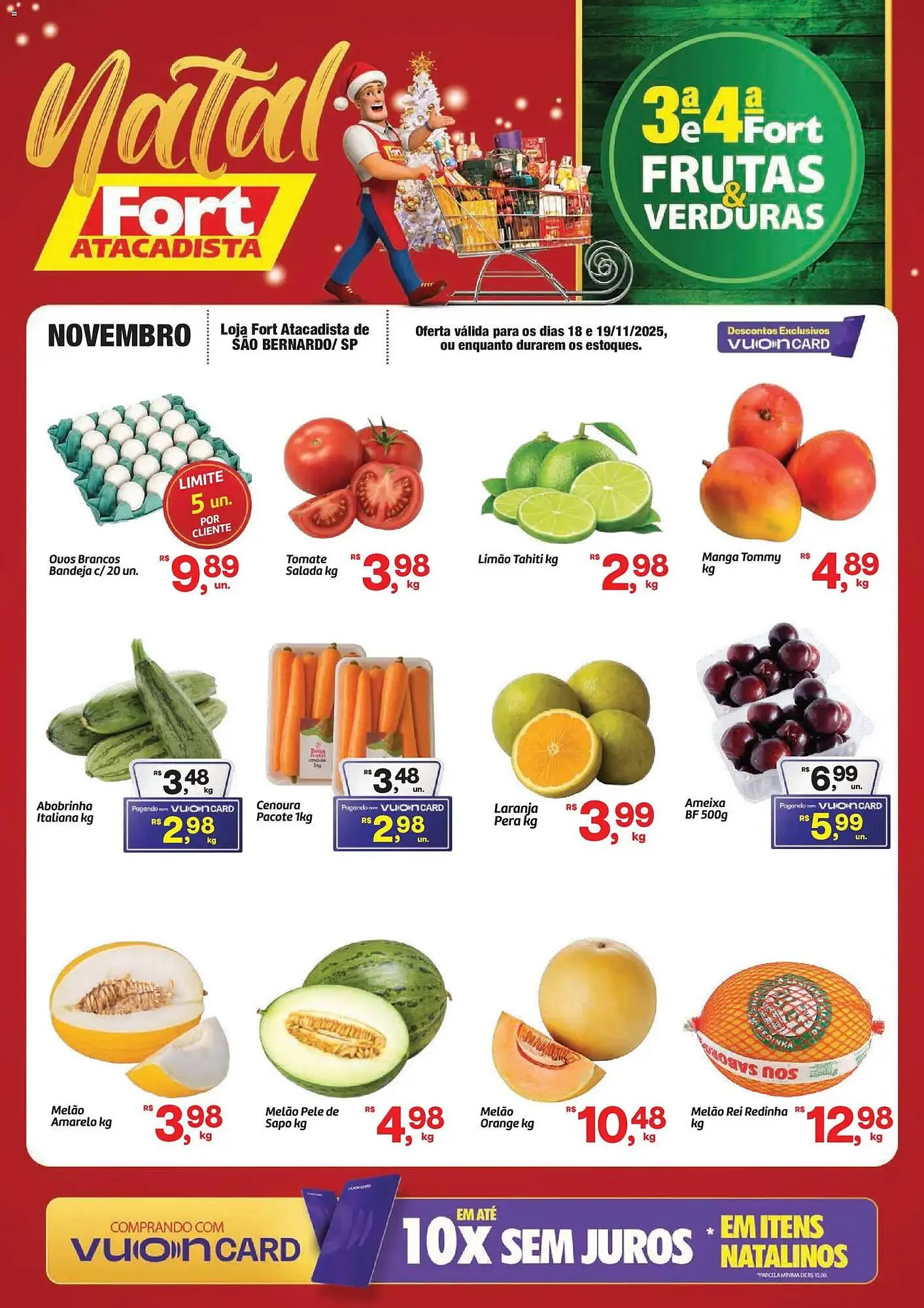 Encarte de Tabloide Fort Atacadista 18 de novembro até 19 de novembro 2025 - Pagina 1