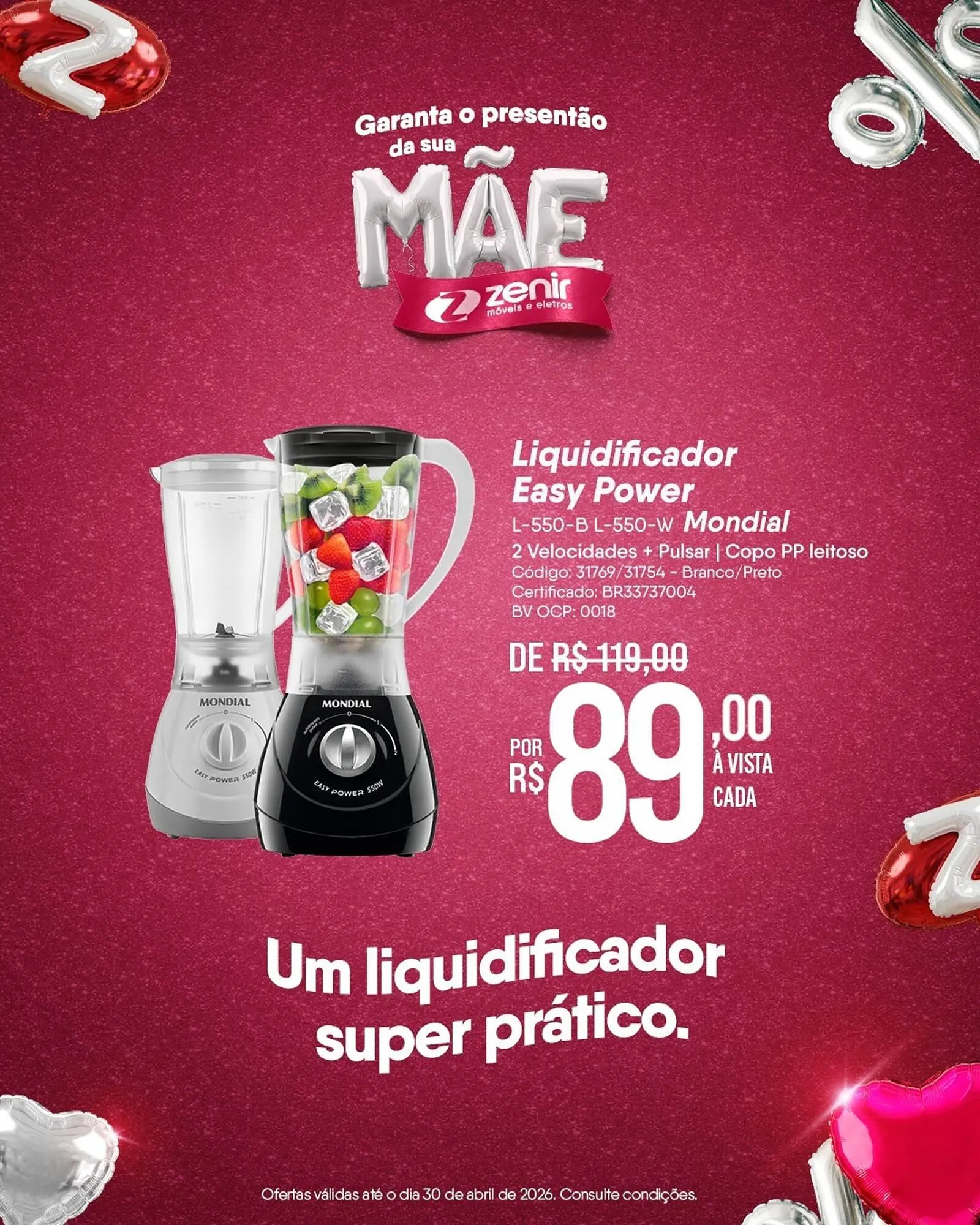 Encarte de Catálogo Zenir 29 de abril até 30 de abril 2026 - Pagina 3