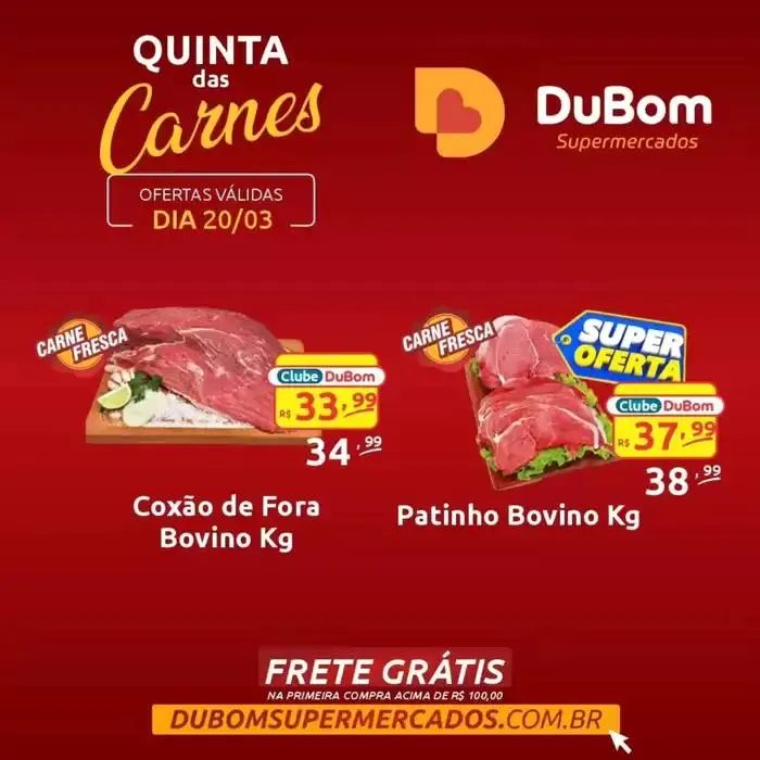 Encarte de Encarte Dubom Supermercados 24 de março até 30 de março 2025 - Pagina 8