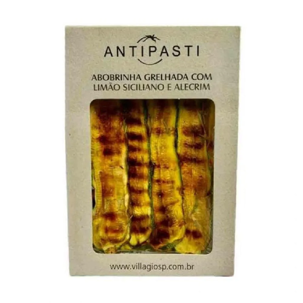 Abobrinha Com Limão E Alecrim Antipasti 250 G | Oba Hortifruti