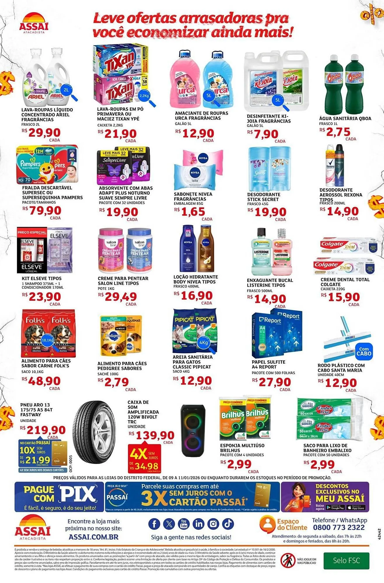 Encarte de Encarte Assaí Atacadista 9 de janeiro até 11 de janeiro 2026 - Pagina 4