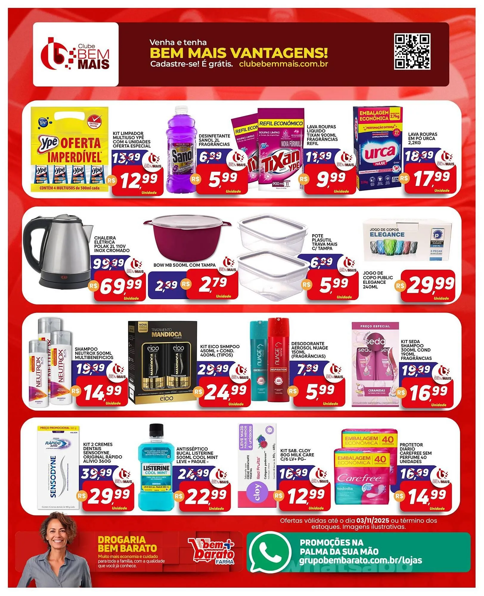 Encarte de Catálogo Supermercado Bem Barato 28 de outubro até 3 de novembro 2025 - Pagina 4