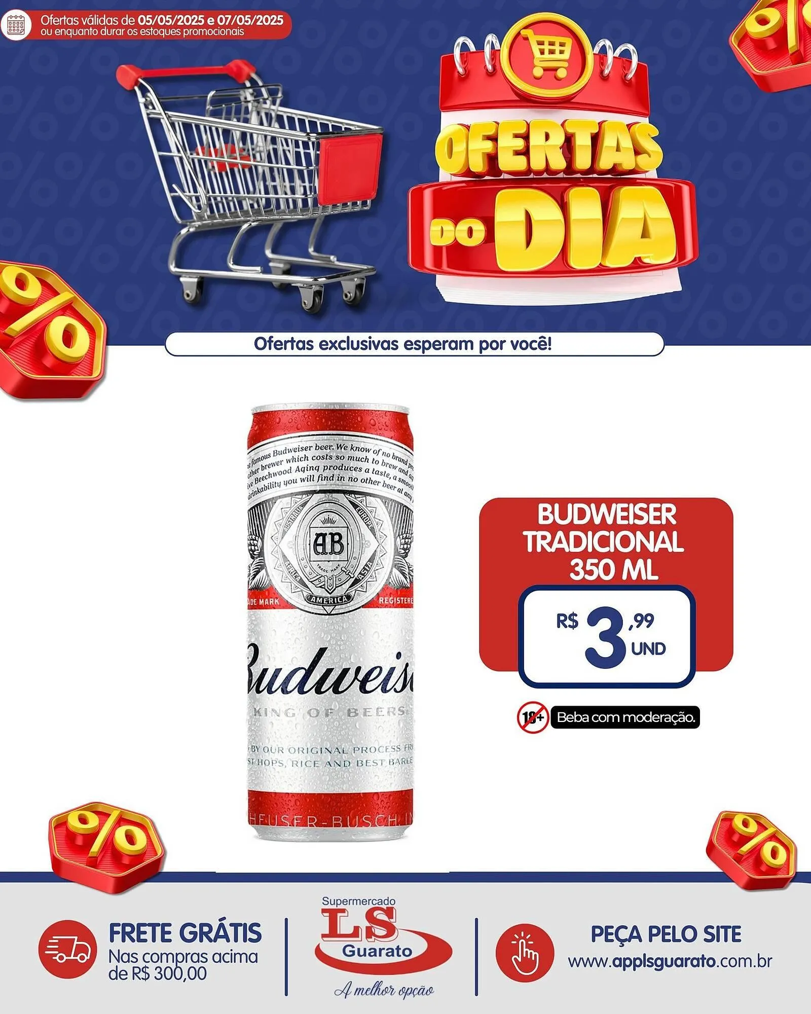 Encarte de Catálogo Supermercado LS Guarato 5 de maio até 7 de maio 2025 - Pagina 4