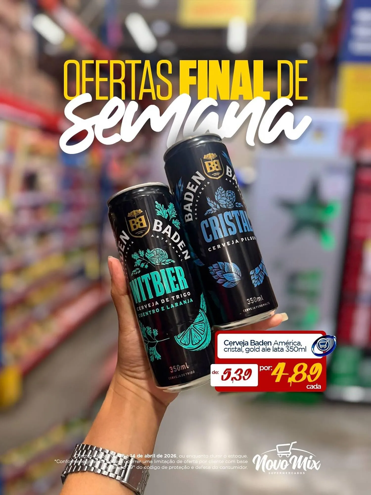 Encarte de Encarte Novo Mix 10 de abril até 14 de abril 2026 - Pagina 4