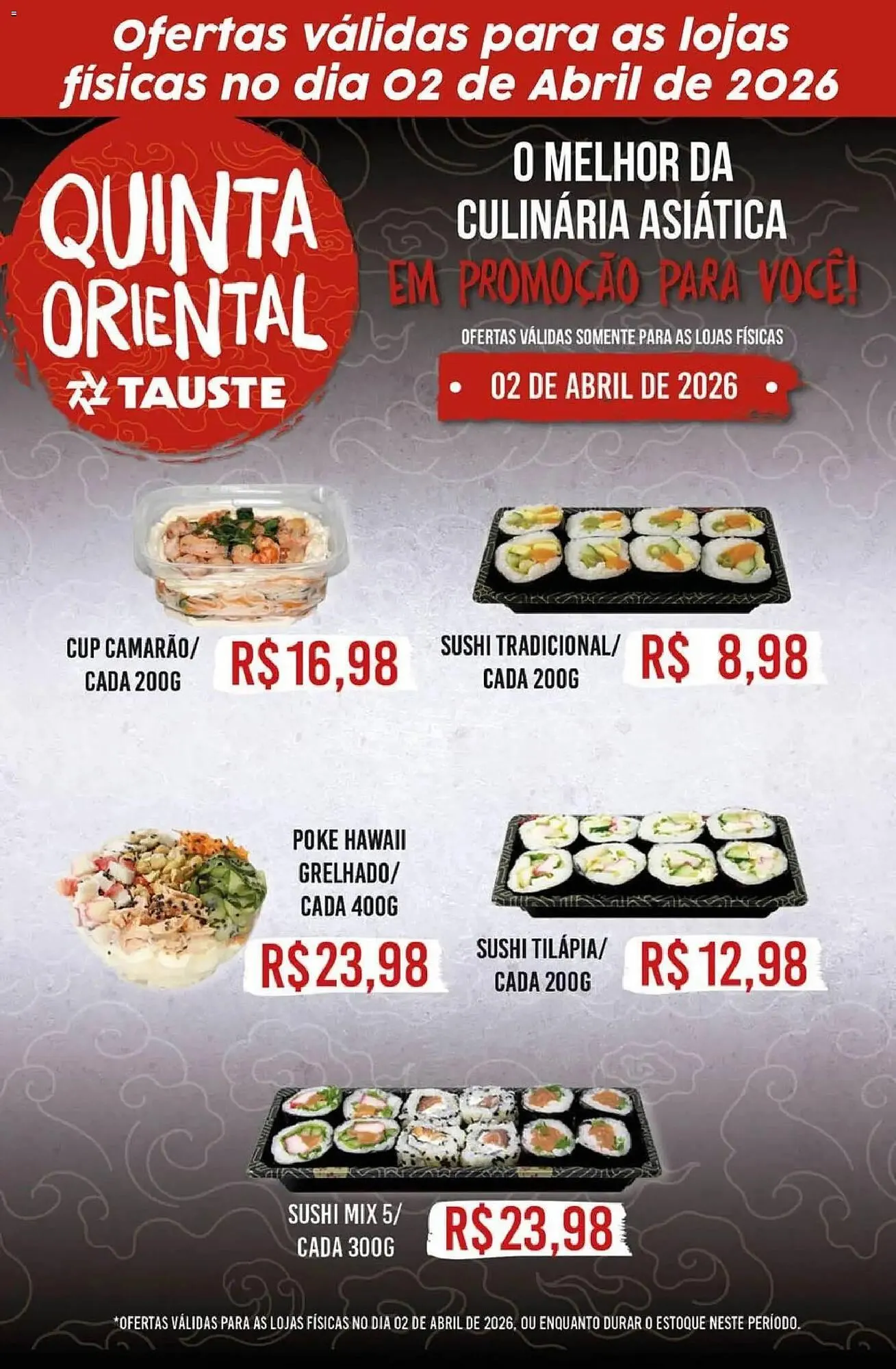 Encarte de Catálogo Supermercados Tauste 2 de abril até 3 de abril 2026 - Pagina 1