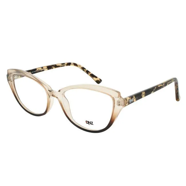Armação de Óculos de Grau Dnz Armacao, modelo 1 4004, cor C3, tamanho 53