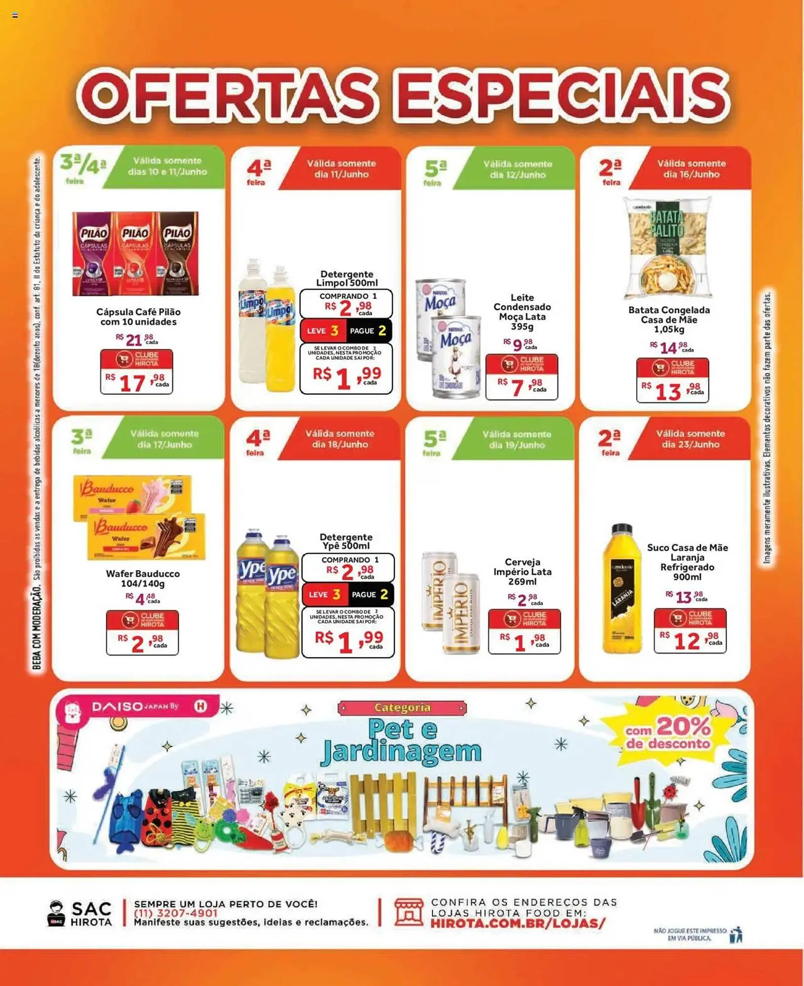 Encarte de Catálogo Hirota Food Supermercado 11 de junho até 23 de junho 2025 - Pagina 6