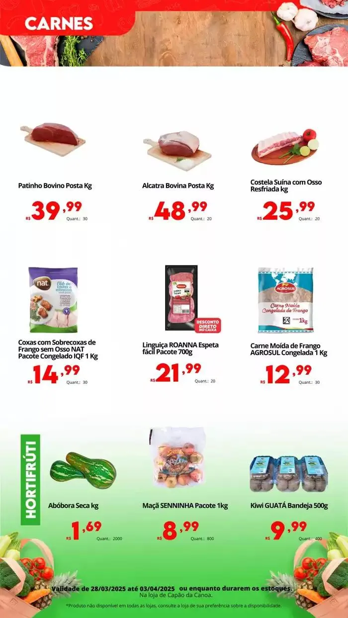 Encarte de Encarte Semanal - RS (28/03 a 03/04). 28 de março até 3 de abril 2025 - Pagina 6