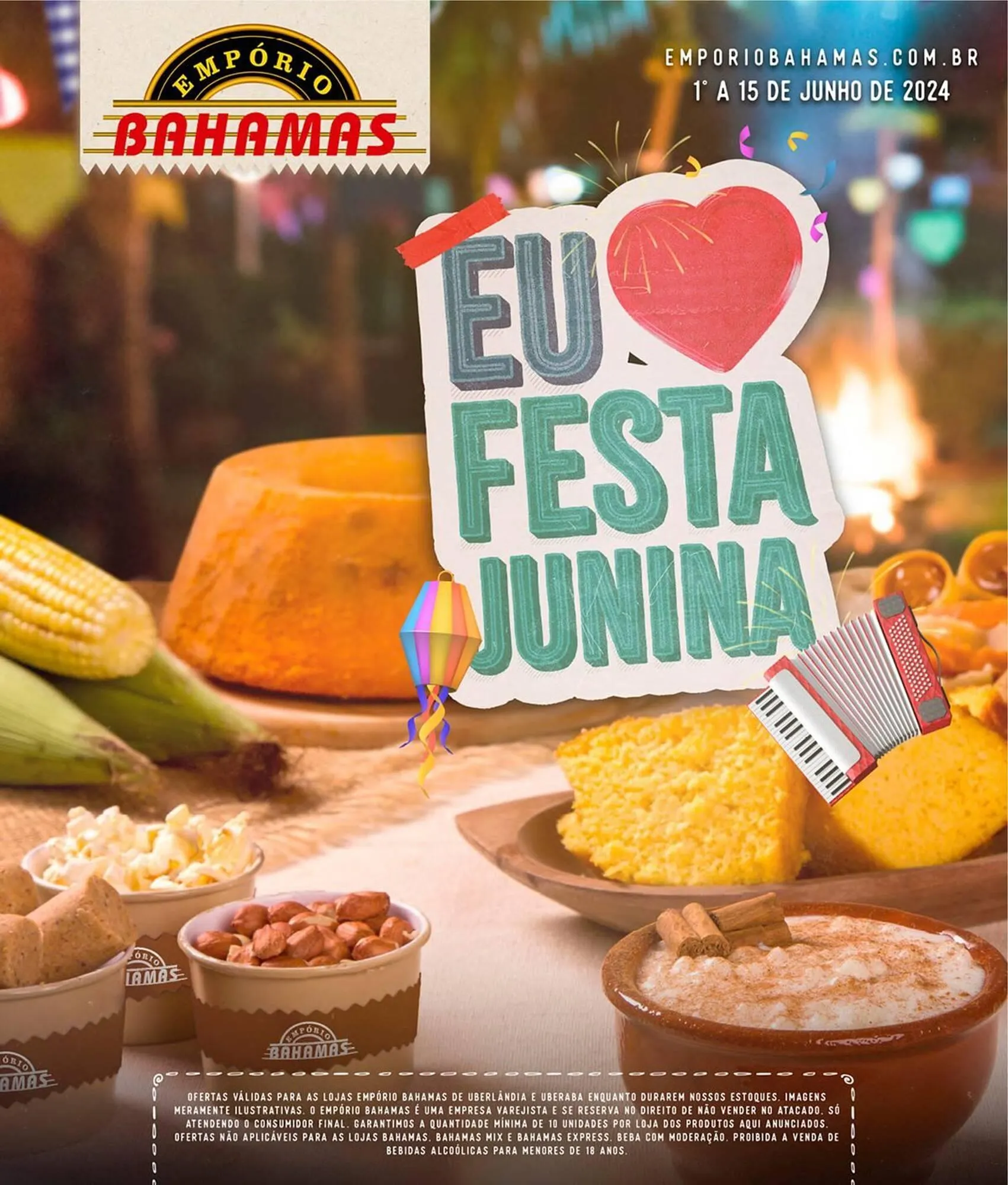 Encarte de Catálogo Empório Bahamas 3 de junho até 15 de junho 2024 - Pagina 1