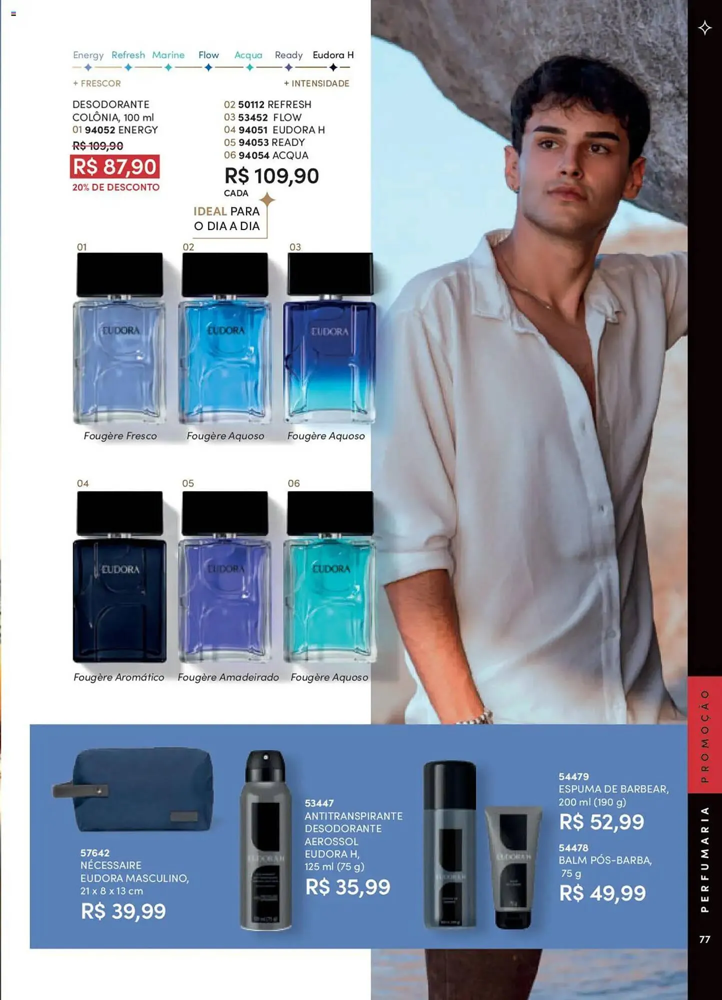 Encarte de Catálogo Eudora 8 de setembro até 3 de outubro 2025 - Pagina 77