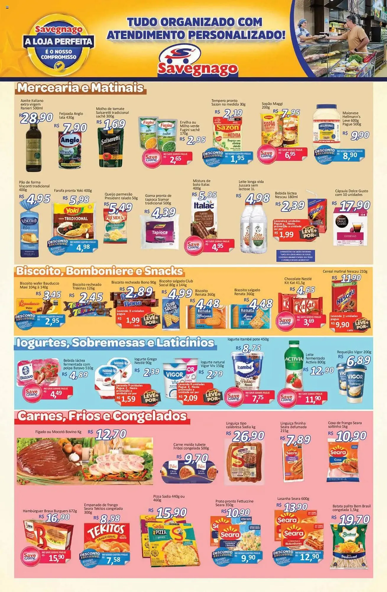 Encarte de Catálogo Supermercados Savegnago 30 de junho até 3 de julho 2025 - Pagina 3