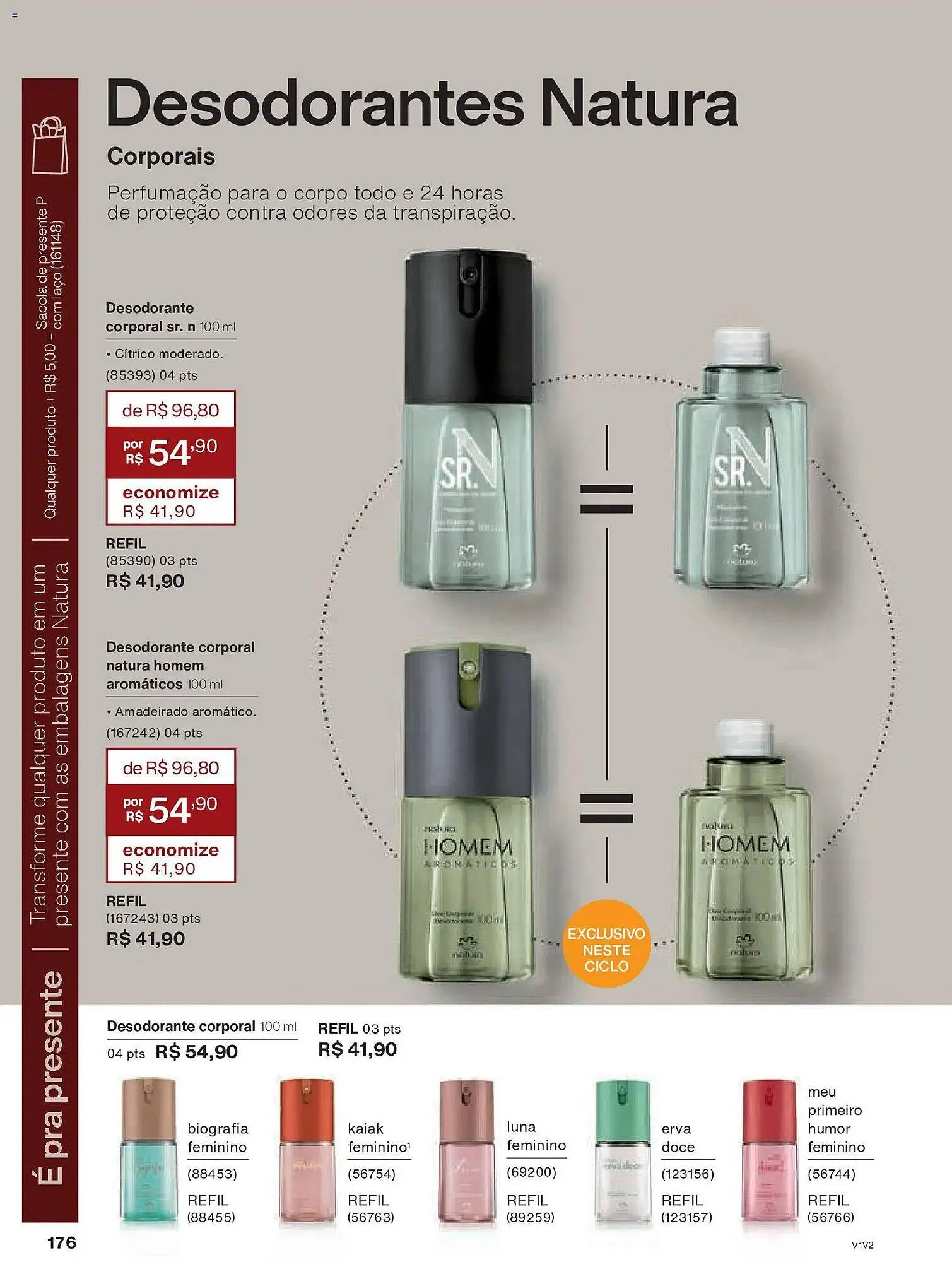 Encarte de Catálogo Natura 26 de novembro até 26 de dezembro 2025 - Pagina 176