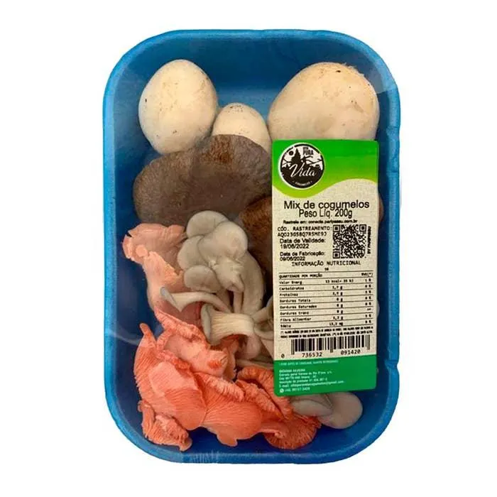 Mix Cogumelo Pura Vida 200g