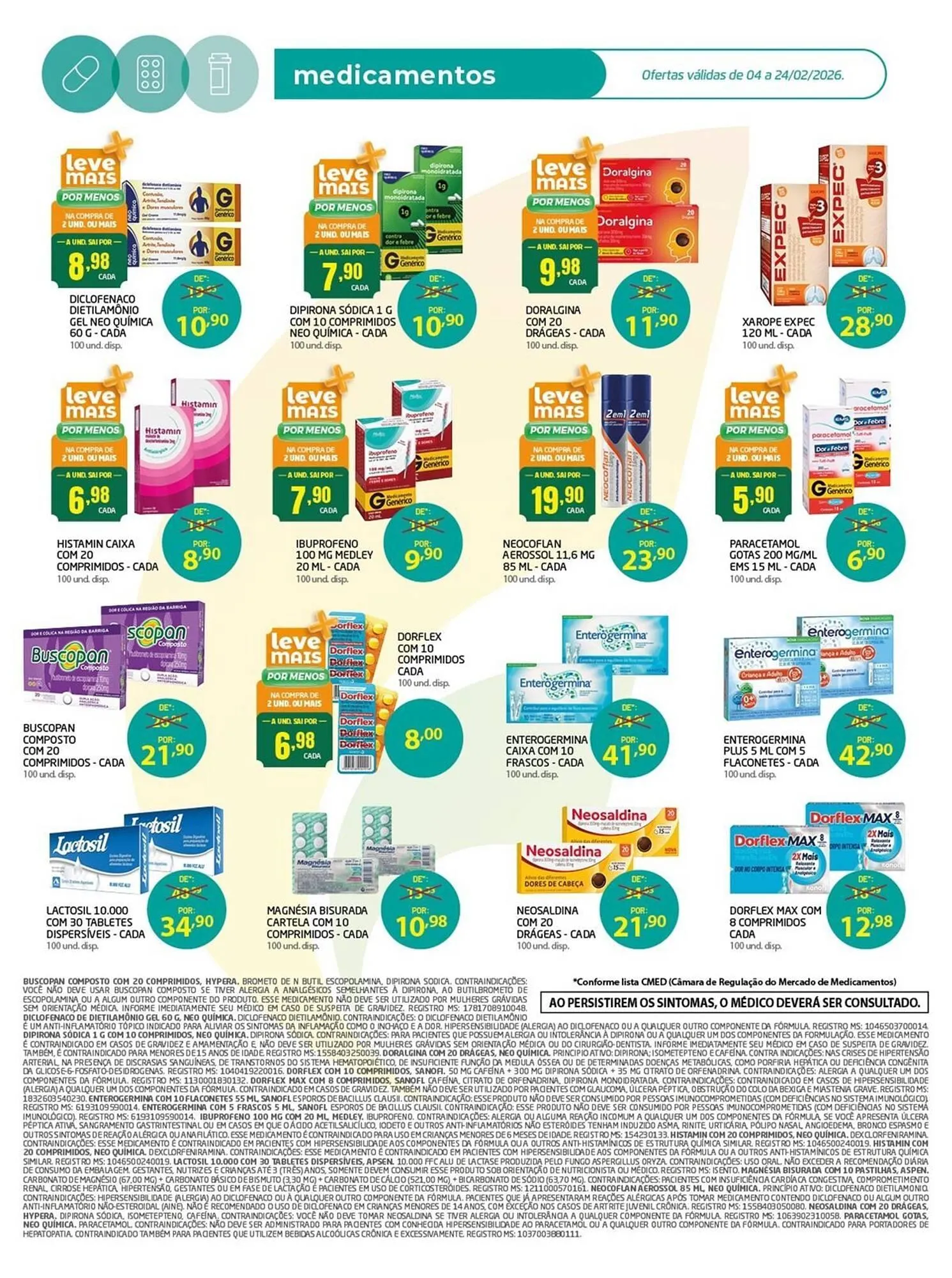 Encarte de Tabloide Cooper 4 de fevereiro até 24 de fevereiro 2026 - Pagina 7