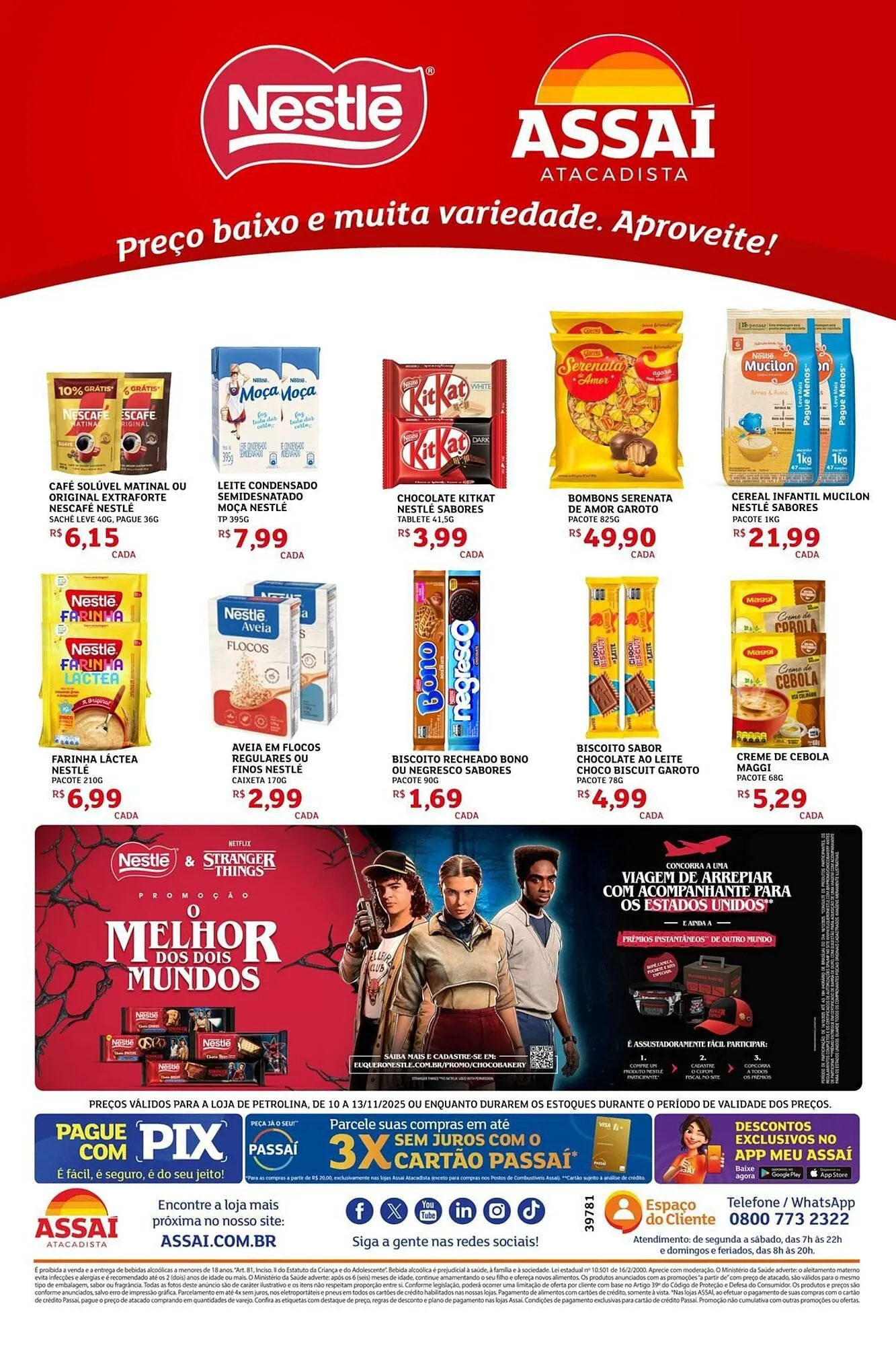 Encarte de Encarte Assaí Atacadista 10 de novembro até 13 de novembro 2025 - Pagina 3