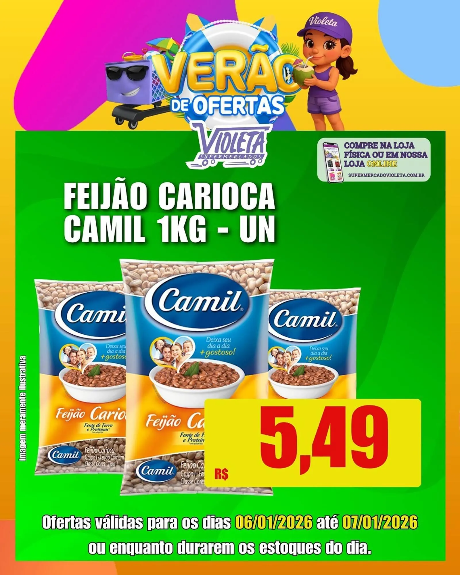 Encarte de Catálogo Violeta Supermercados 6 de janeiro até 7 de janeiro 2026 - Pagina 2