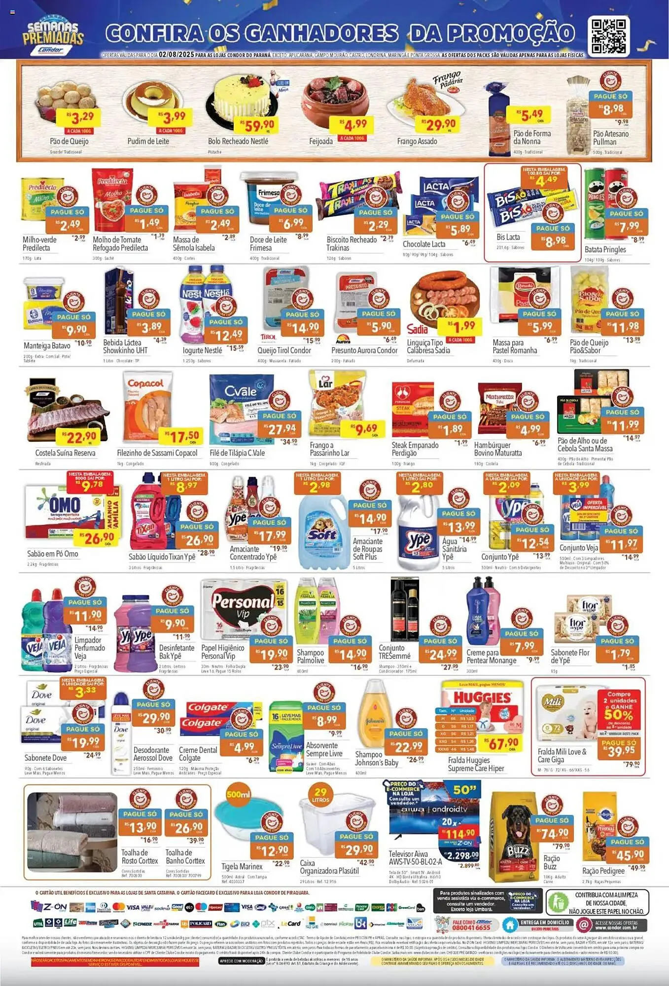 Encarte de Catálogo Supermercados Condor 2 de agosto até 2 de agosto 2025 - Pagina 2
