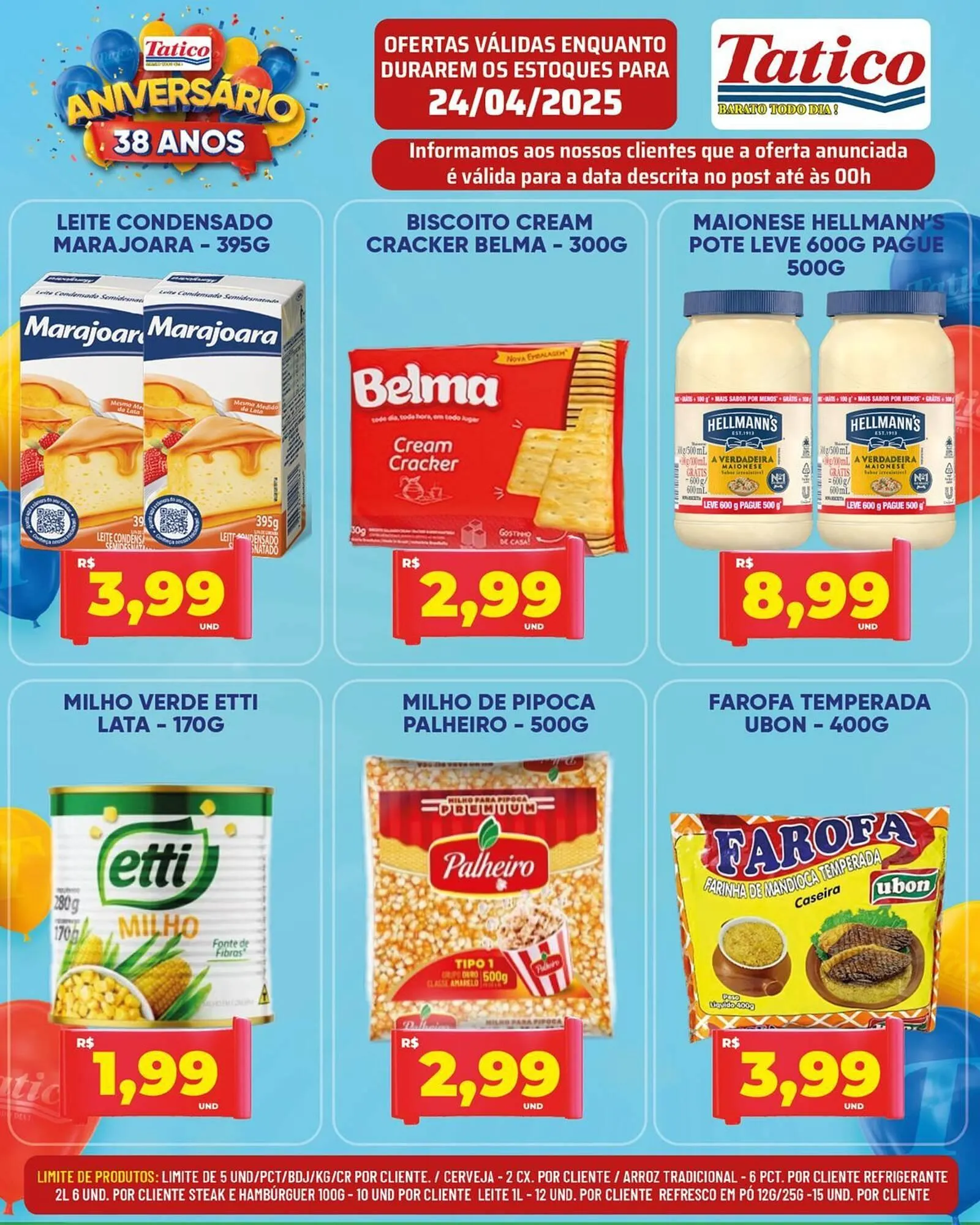 Encarte de Catálogo Tatico 24 de abril até 28 de abril 2025 - Pagina 9