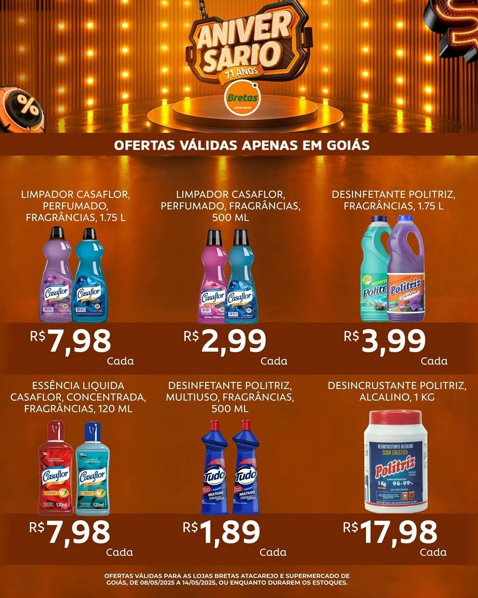 Encarte de Catálogo Supermercados Bretas 8 de maio até 11 de maio 2025 - Pagina 8