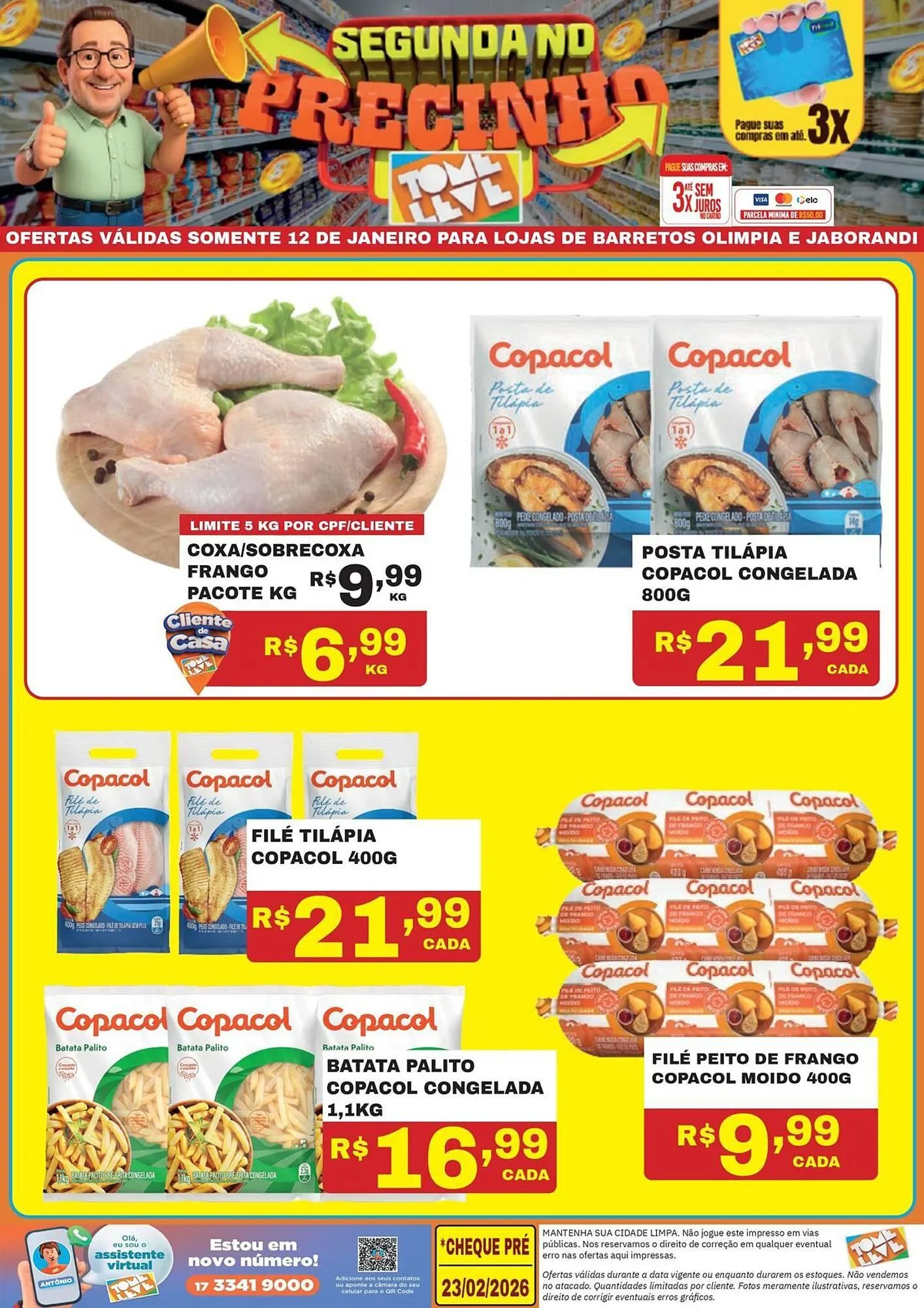 Encarte de Catálogo Tome Leve 23 de fevereiro até 23 de fevereiro 2026 - Pagina 2