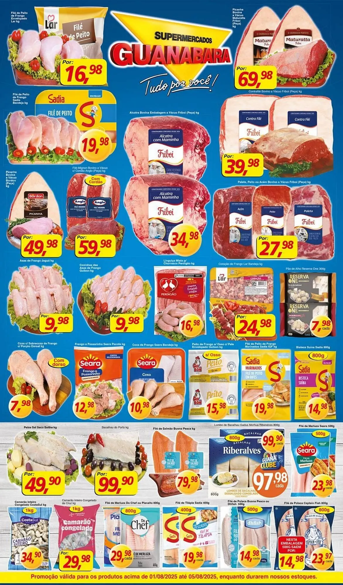 Encarte de Catálogo Supermercados Guanabara 1 de agosto até 5 de agosto 2025 - Pagina 9