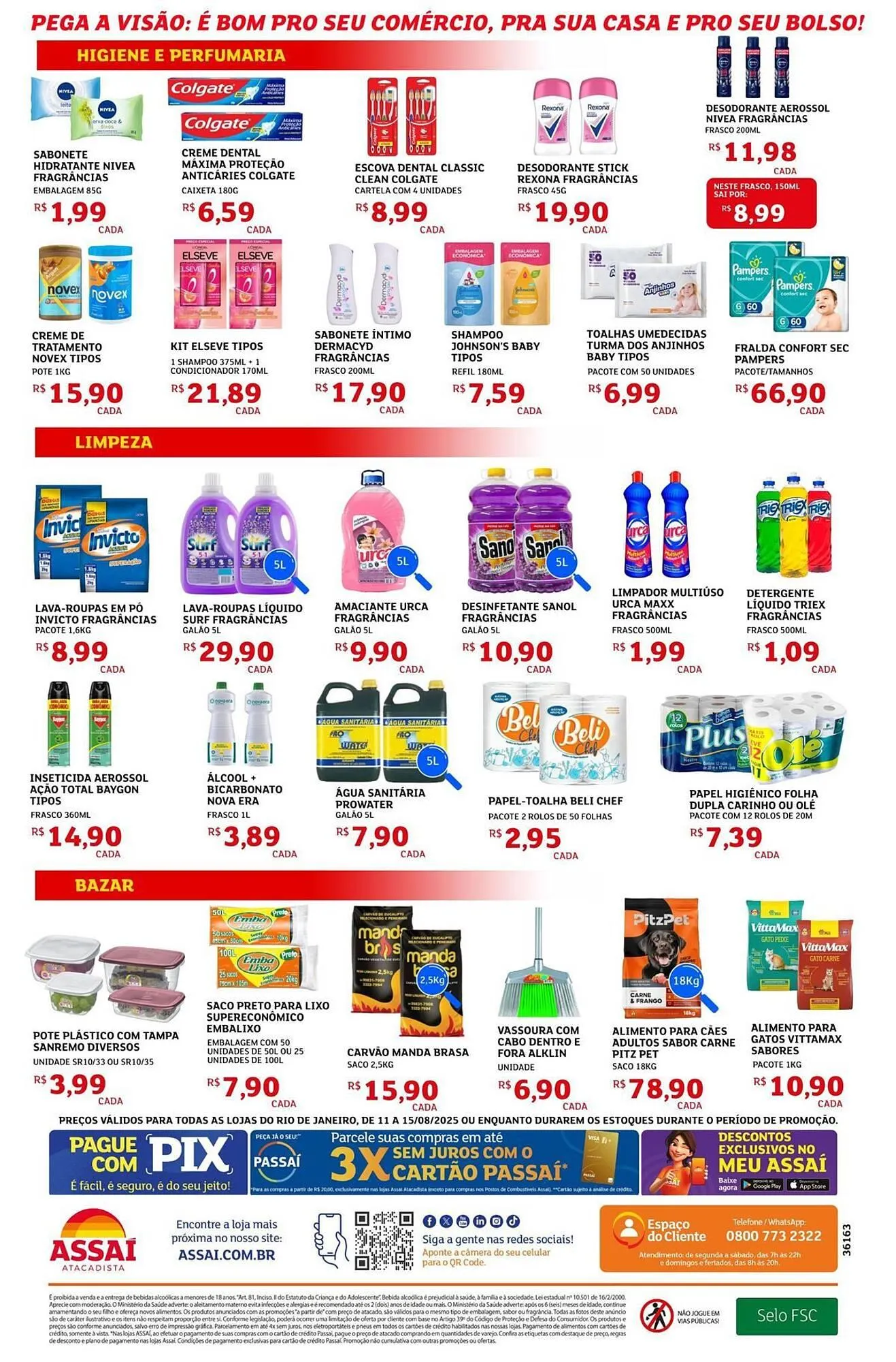 Encarte de Catálogo Assaí Atacadista 11 de agosto até 15 de agosto 2025 - Pagina 4