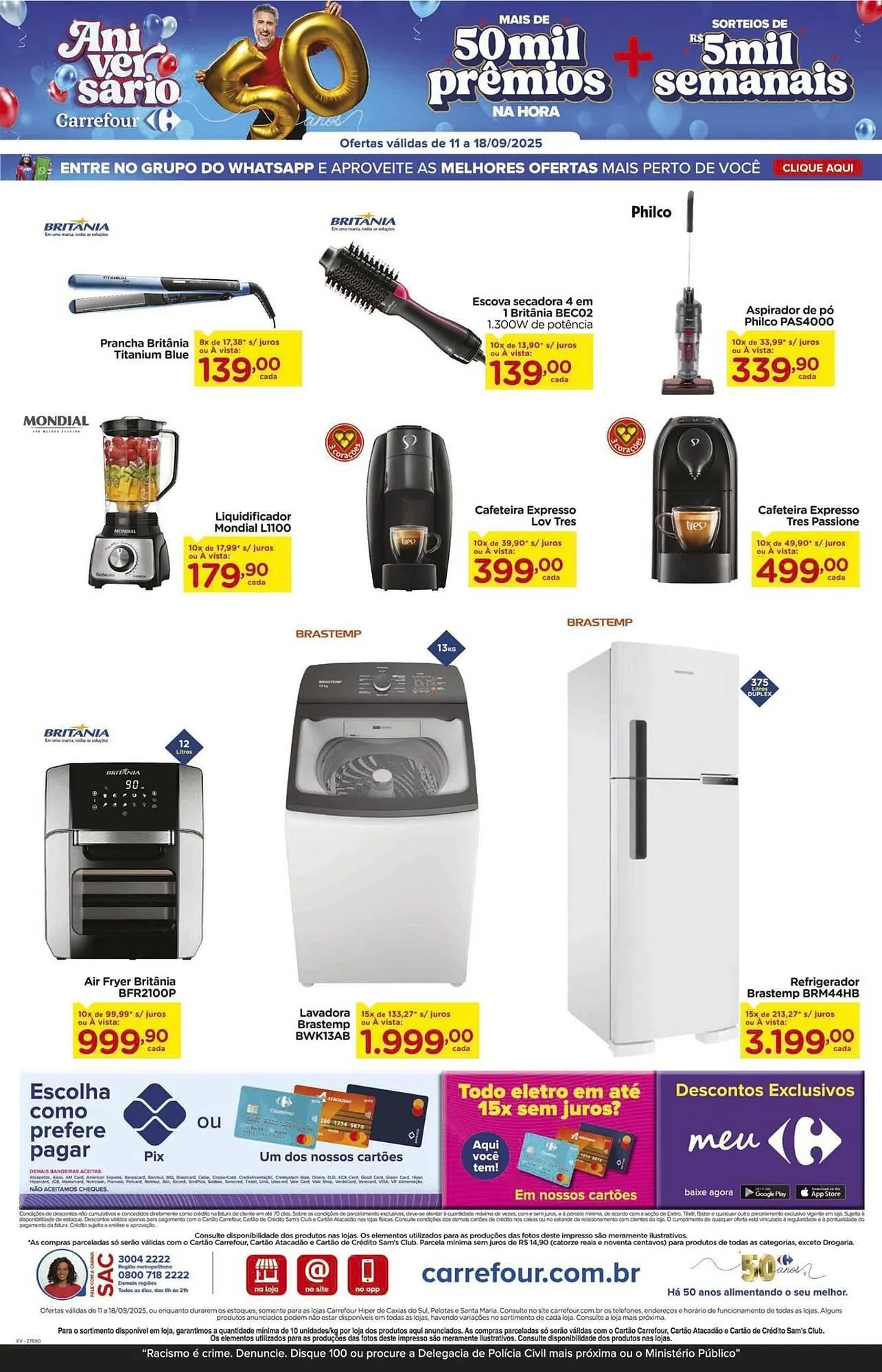 Encarte de Folheto Carrefour 11 de setembro até 18 de setembro 2025 - Pagina 19
